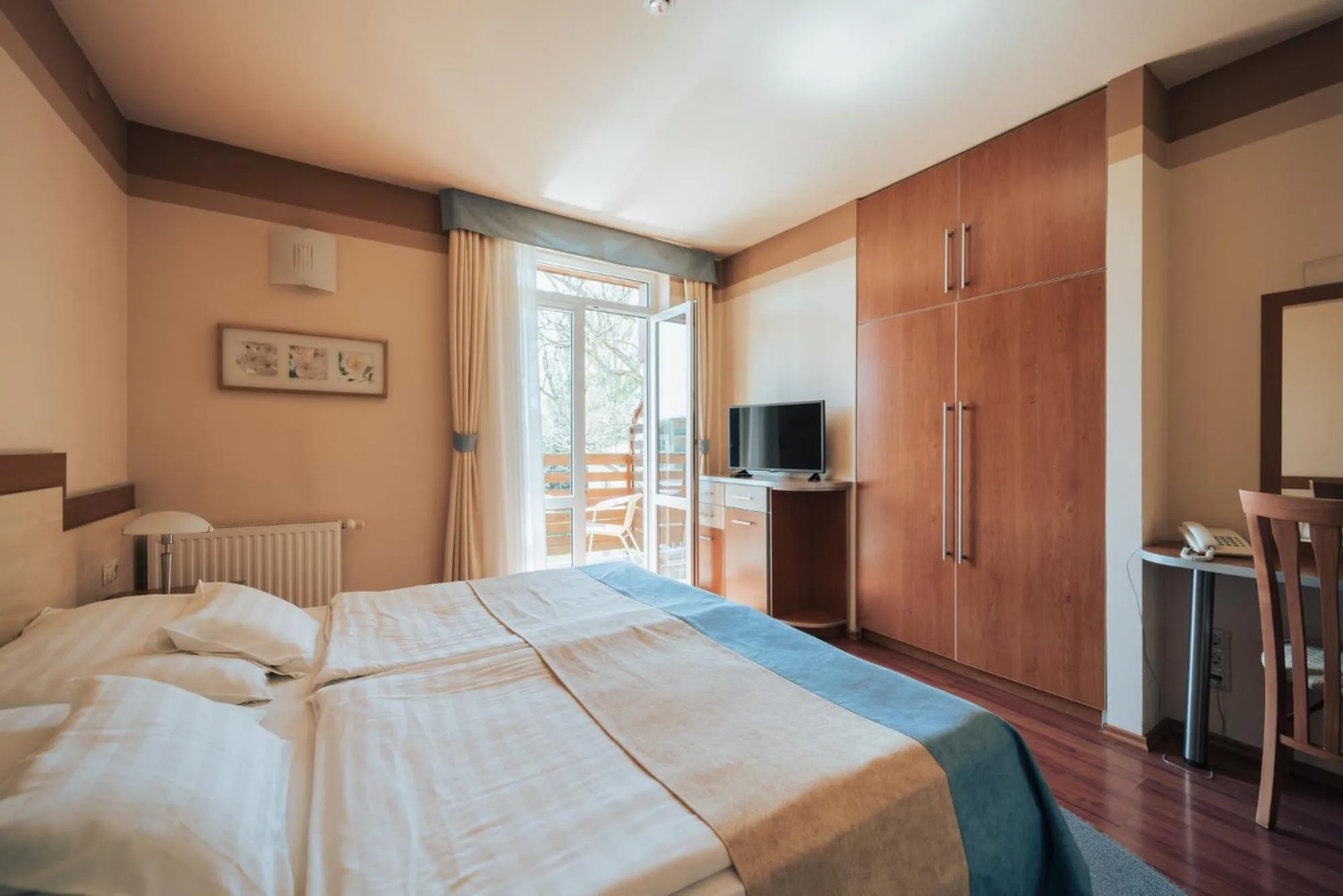Bed in Villa Dorottya
