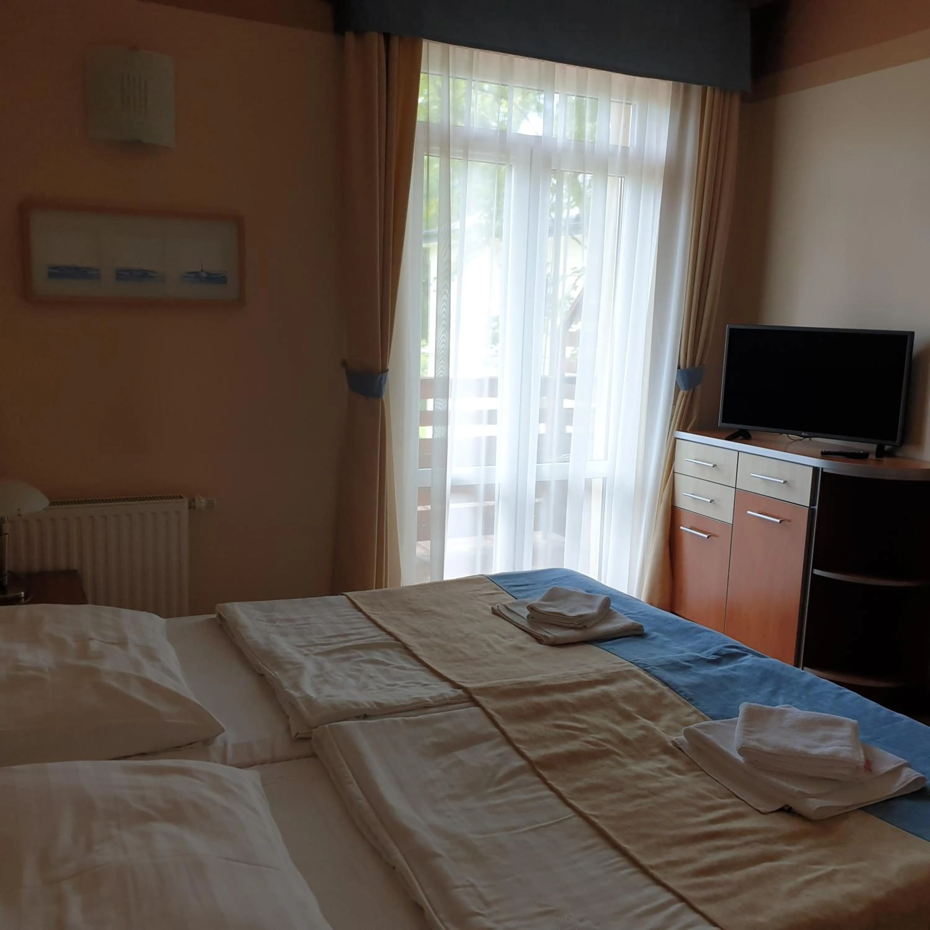 Bed in Villa Dorottya