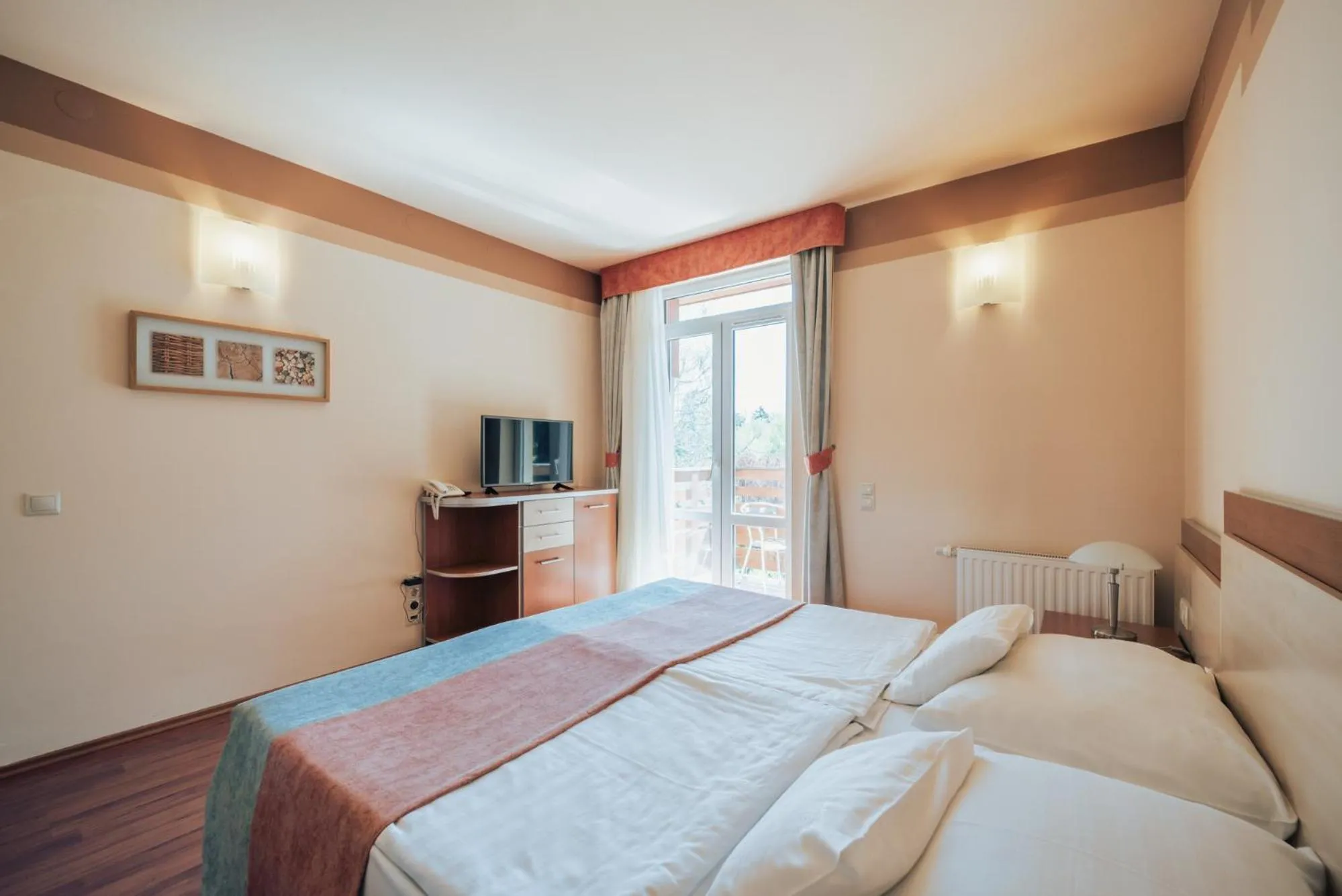 Bed in Villa Dorottya