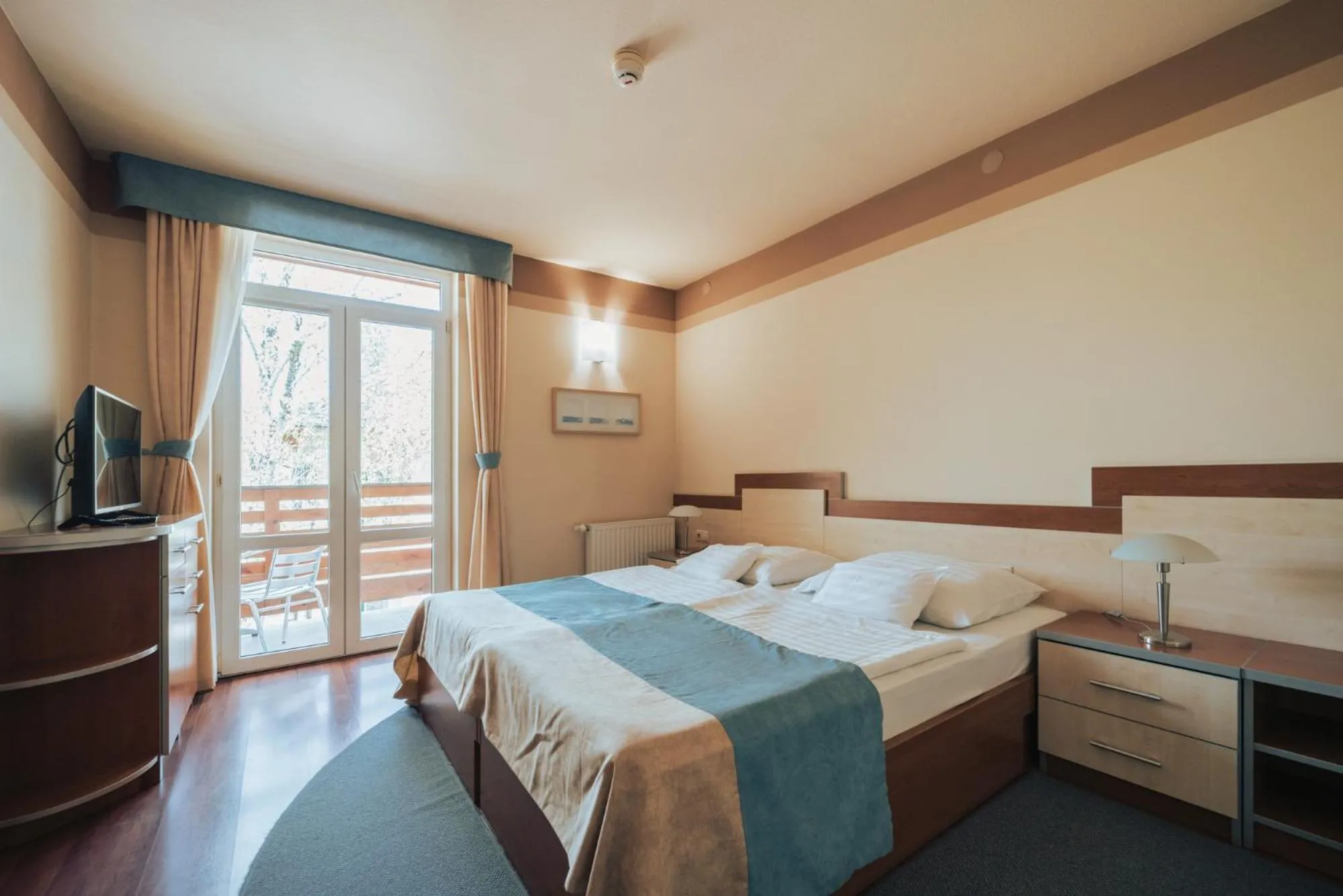 Bed in Villa Dorottya