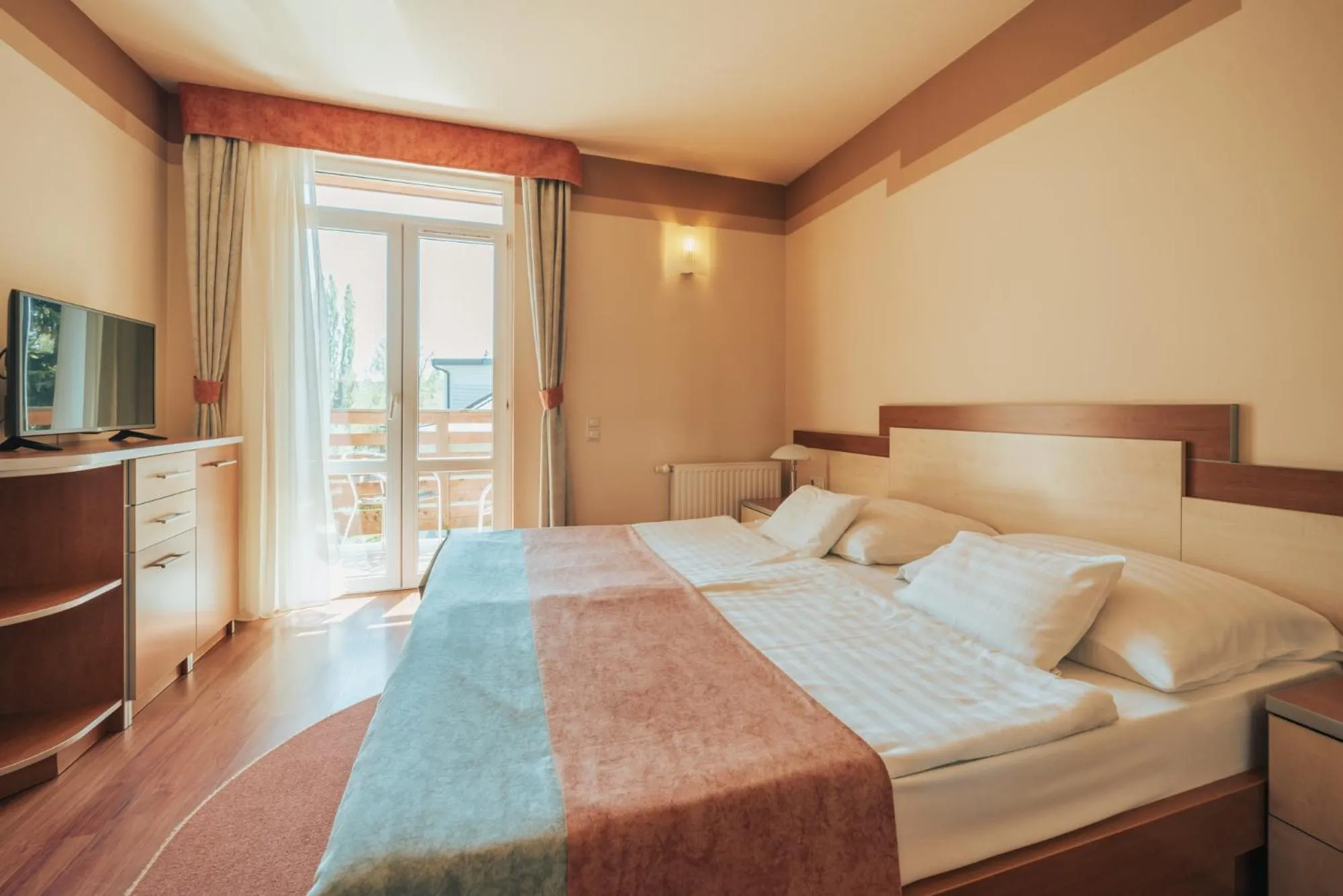 Bed in Villa Dorottya