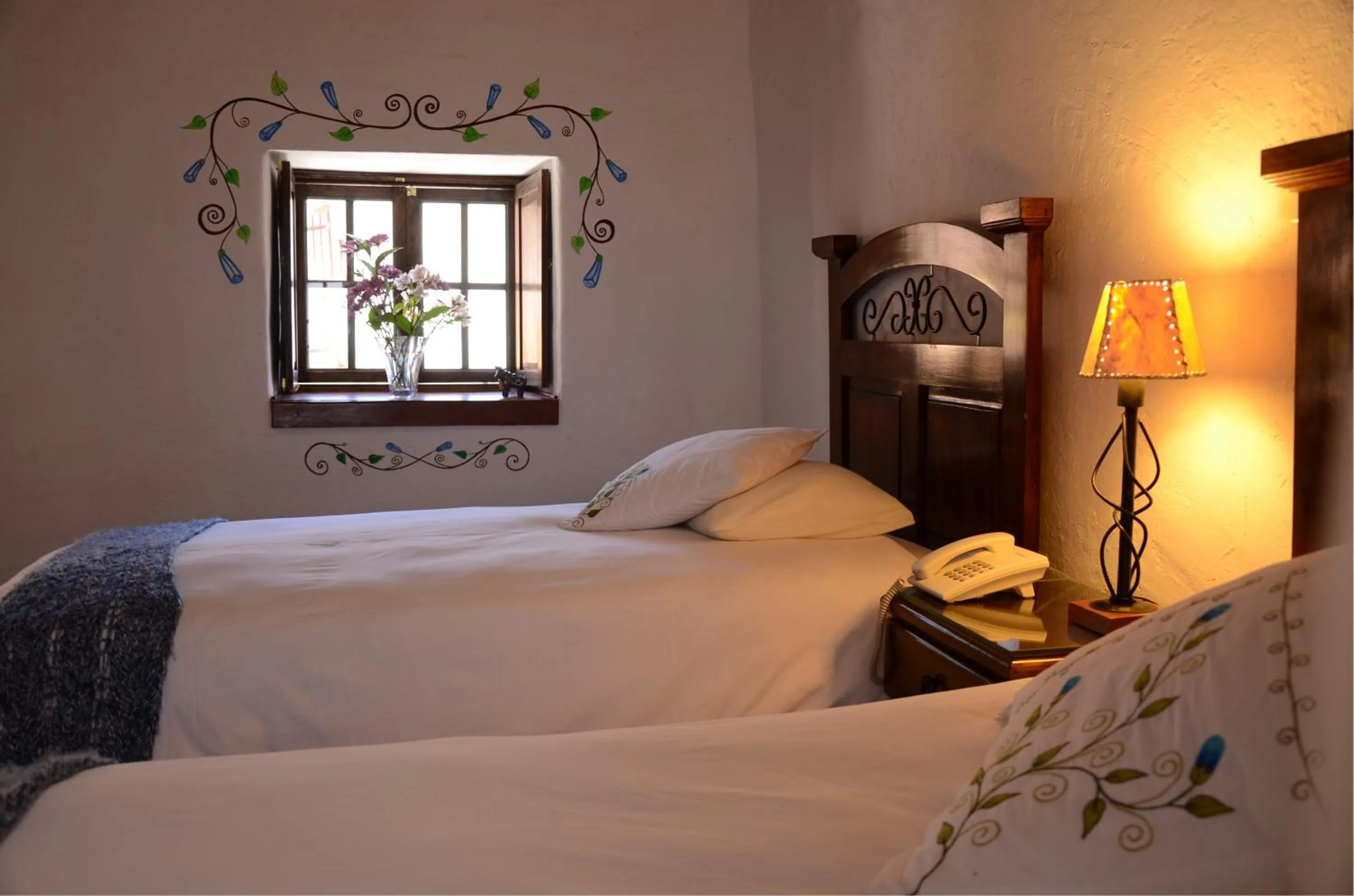 Bed in Unaytambo Boutique Hotel Cusco