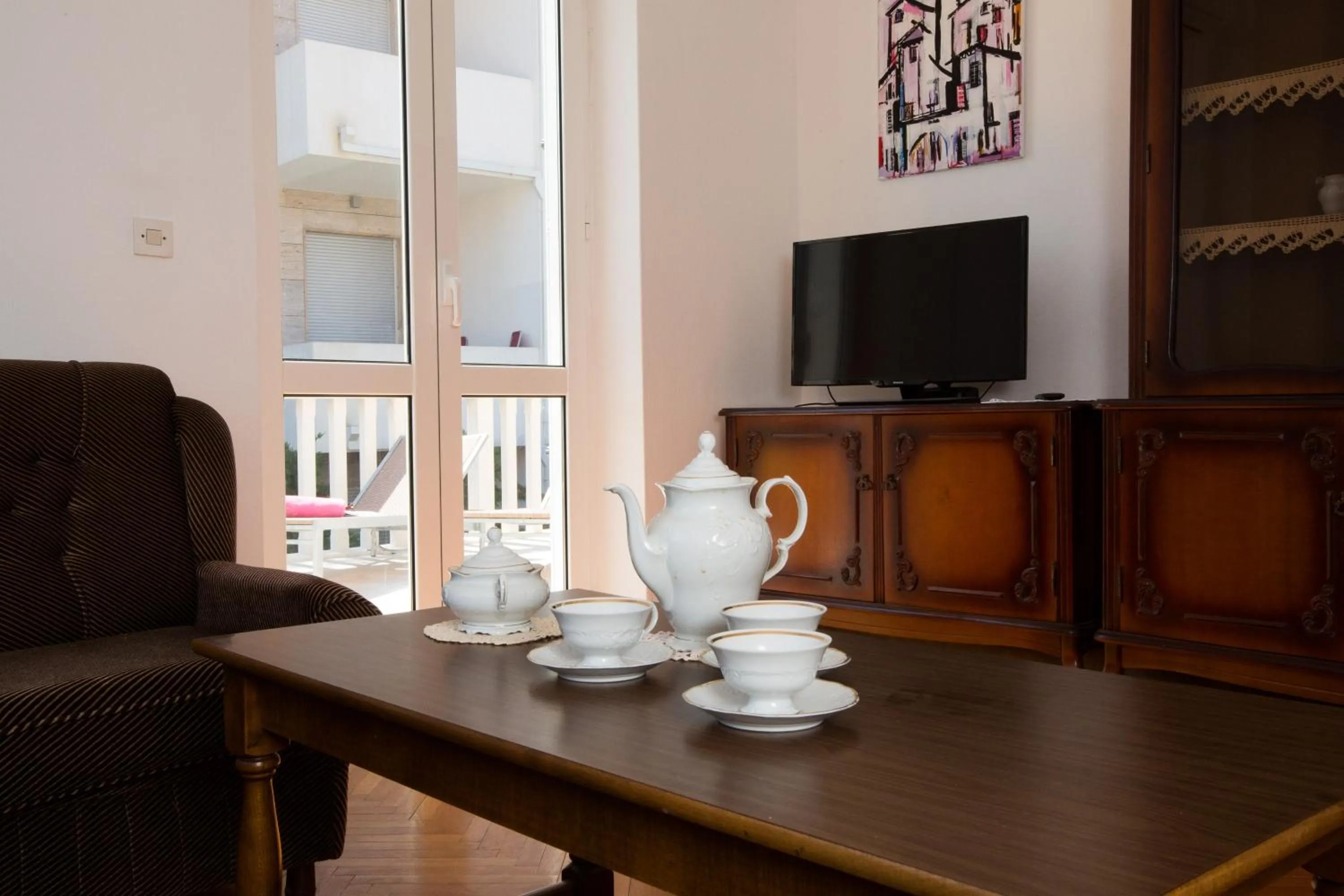 Kitchen or kitchenette in Aida Apartments and Rooms for couples and families FREE PARKING