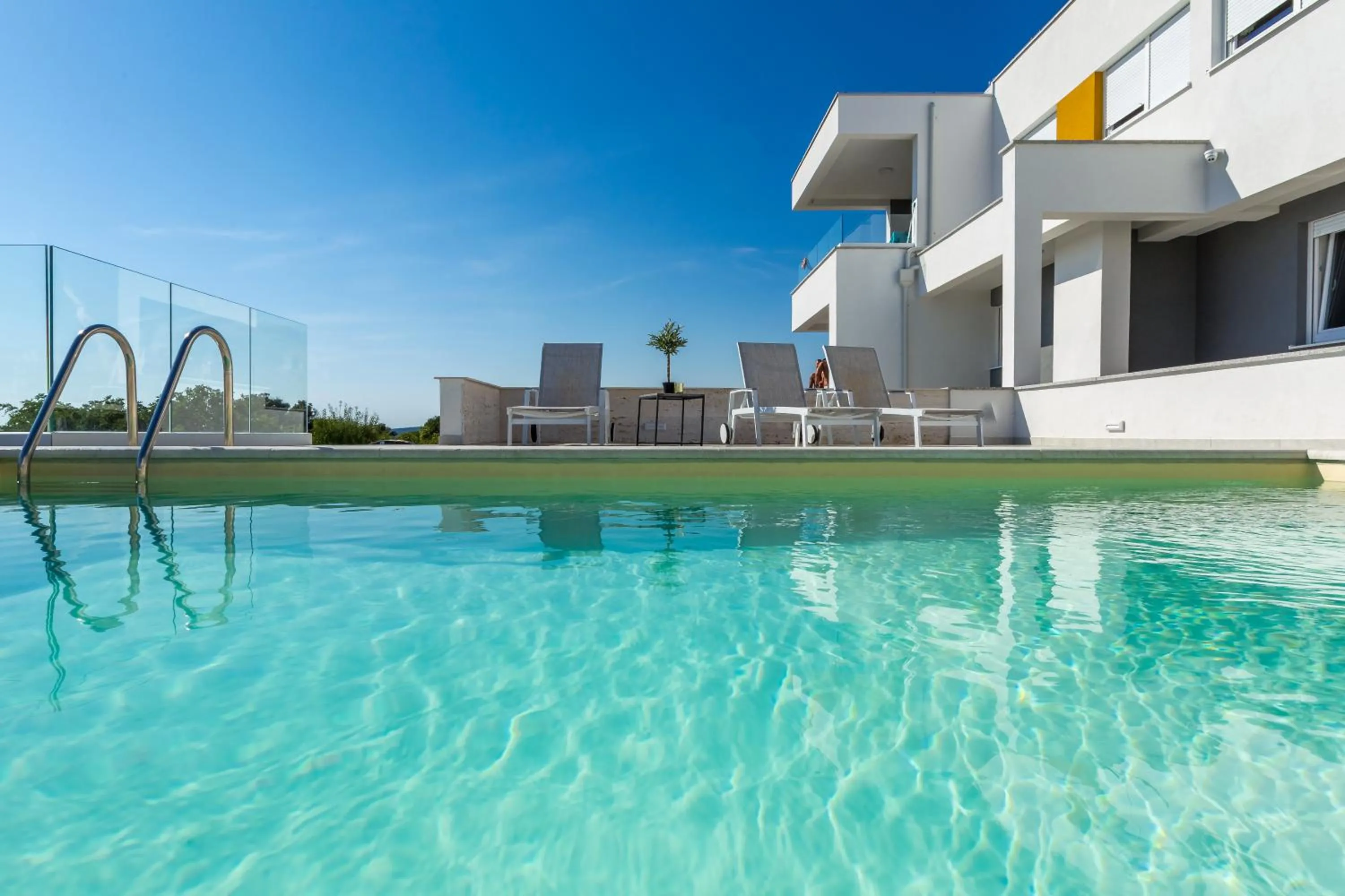 Swimming pool in Pool Apartments Villa Dalia