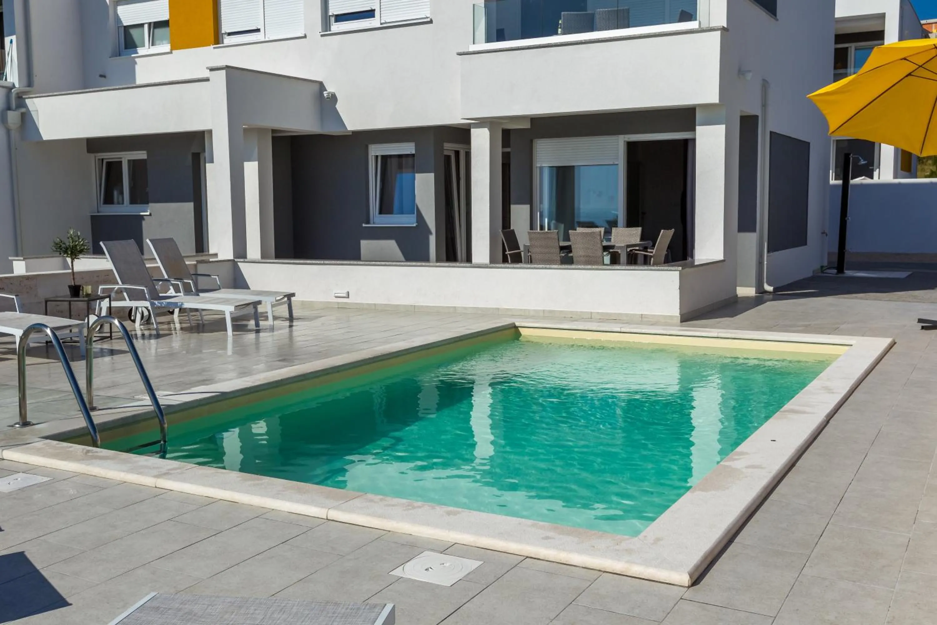 Swimming pool in Pool Apartments Villa Dalia