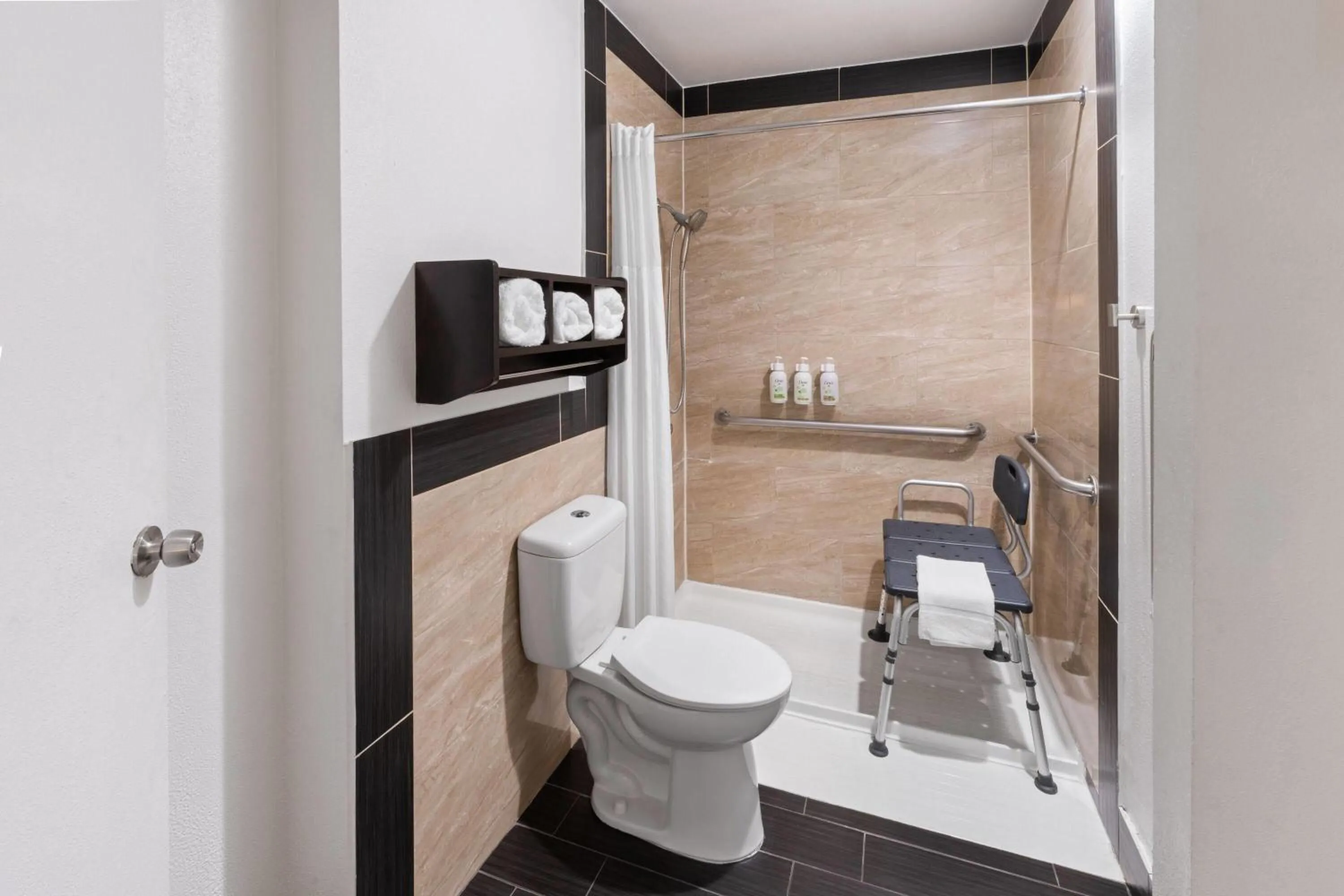 Shower in La Quinta Inn & Suites by Wyndham Fort Collins, Colorado