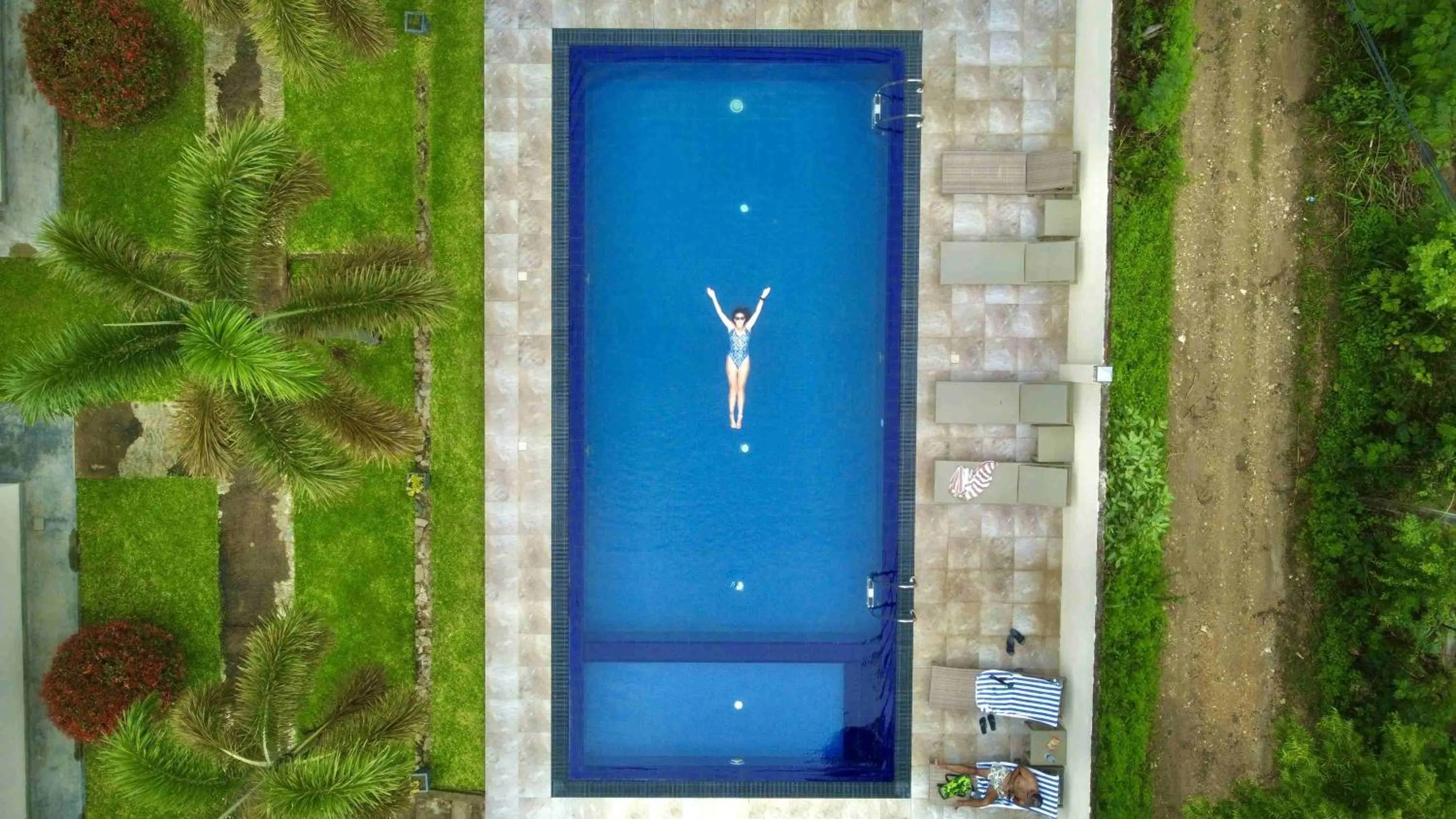 Swimming pool in Jungle Paradise