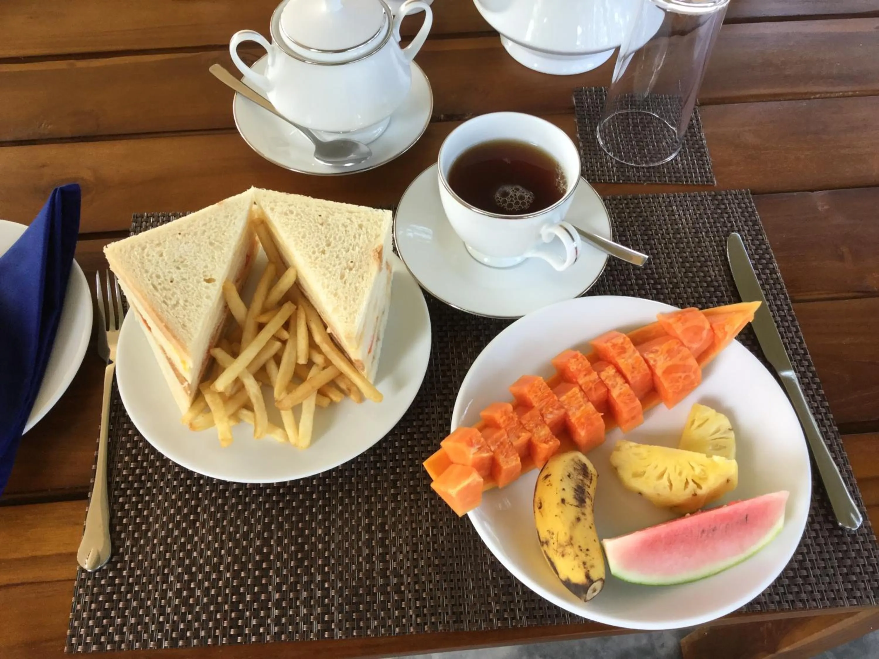 Food close-up in Jungle Paradise