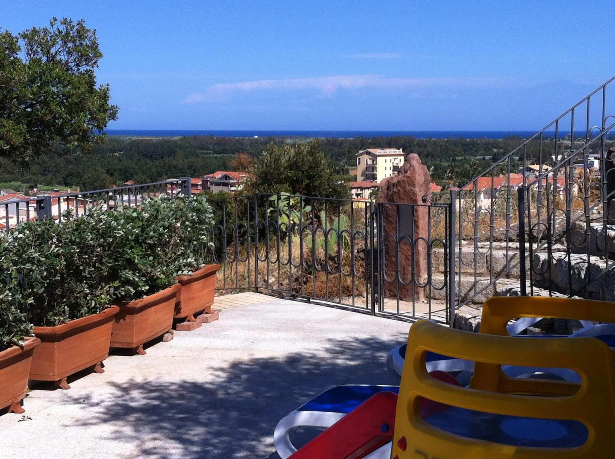 Balcony/Terrace in Residenza Petrera