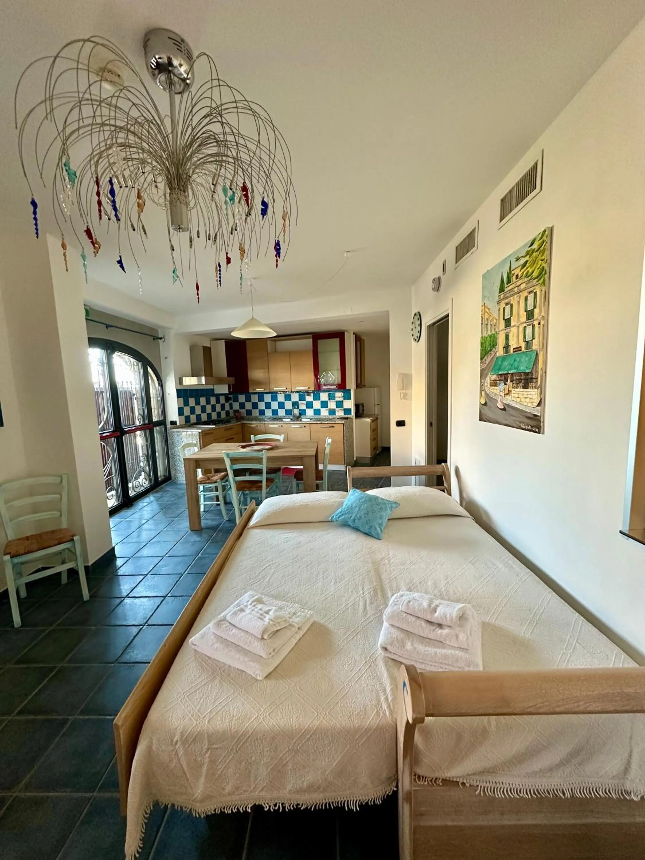 Photo of the whole room, Bed in Residenza Petrera