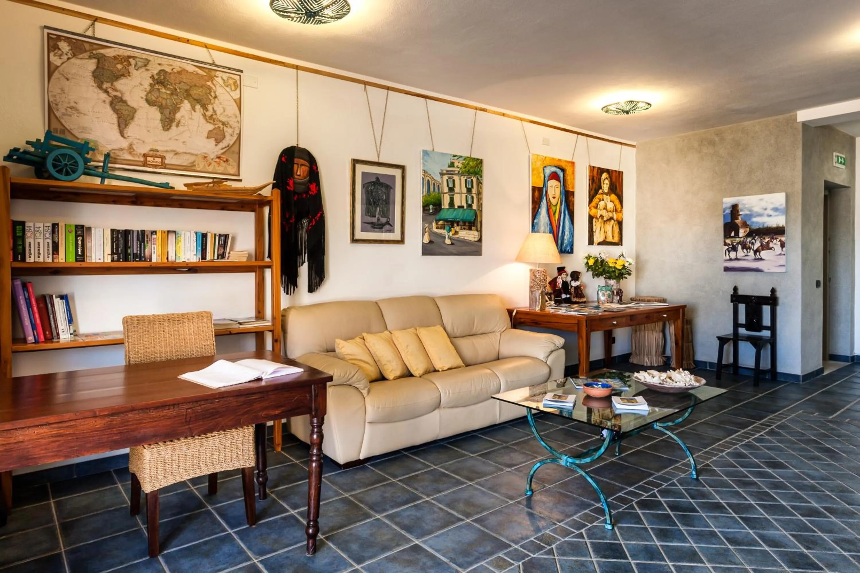 Seating area in Residenza Petrera