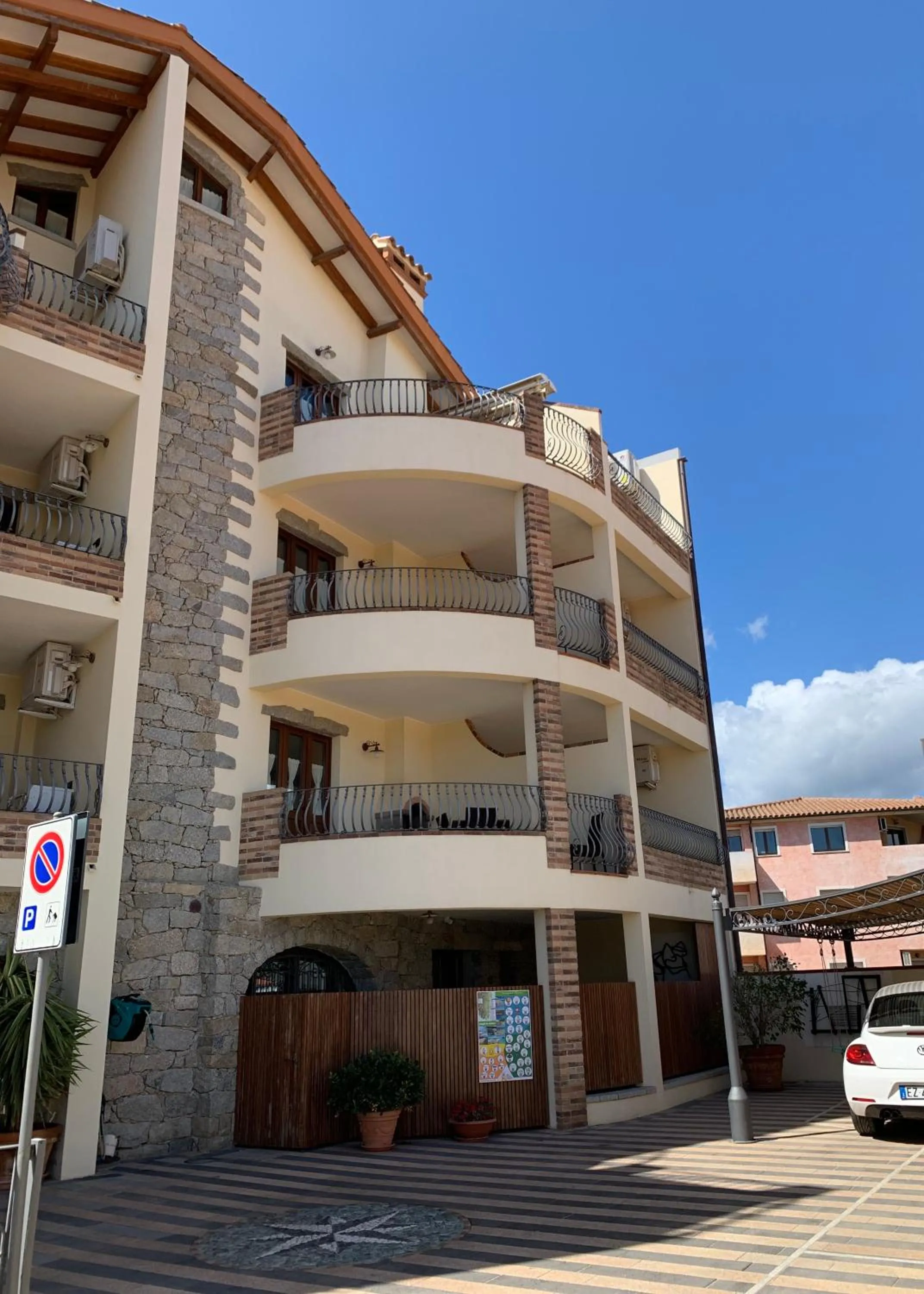 Balcony/Terrace in Residenza Petrera
