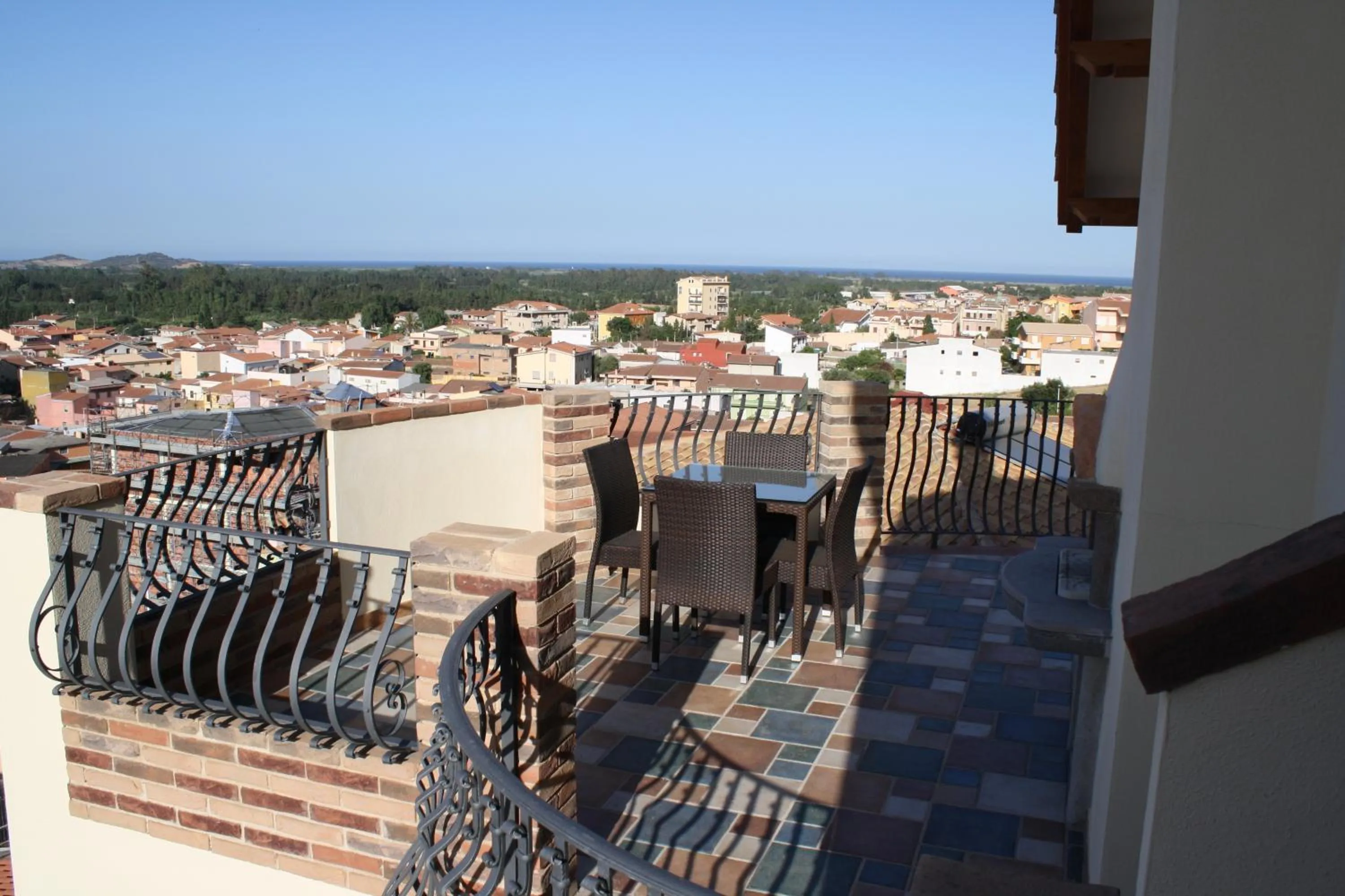 Balcony/Terrace in Residenza Petrera