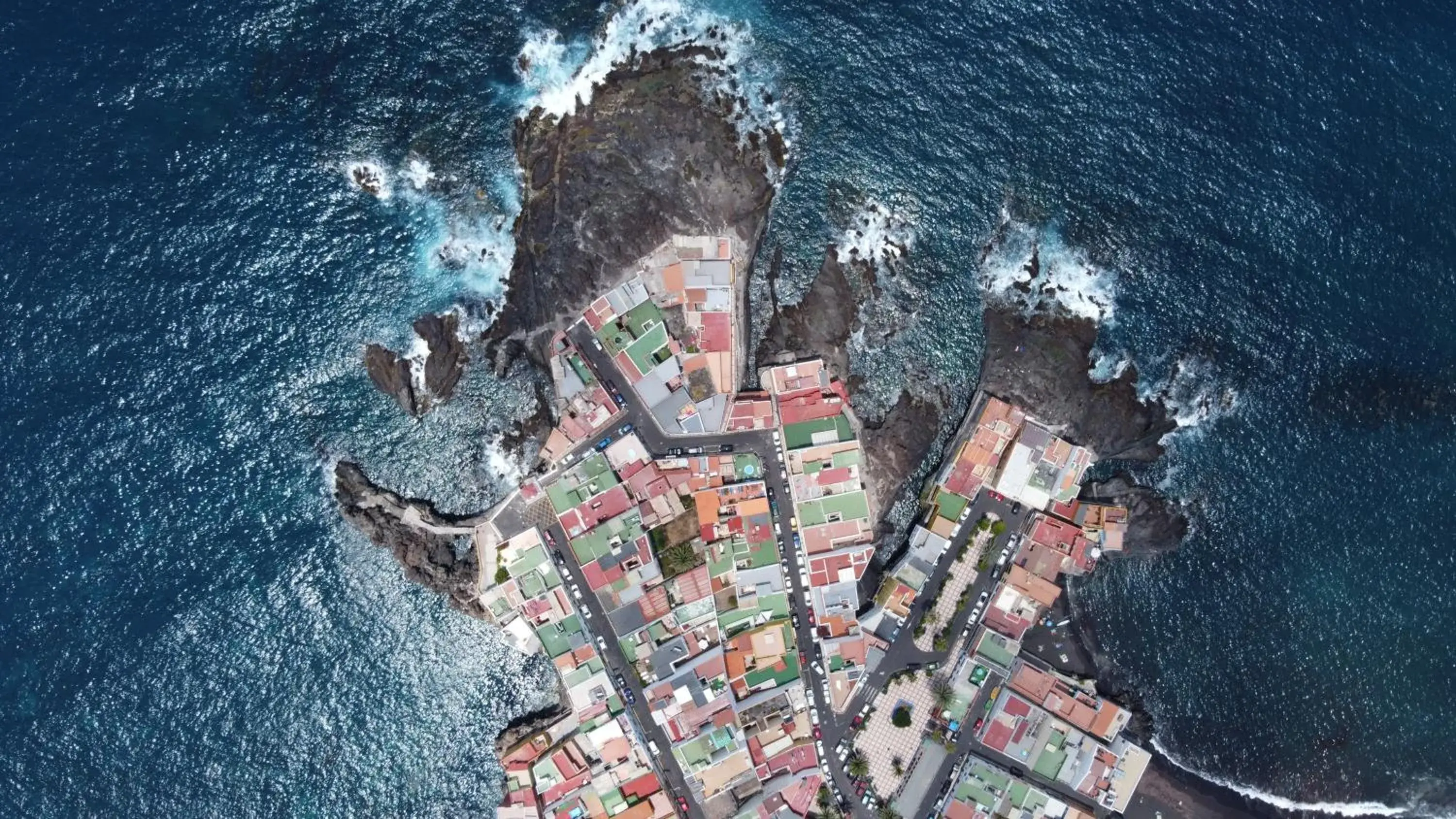 Bird's eye view in Puerto Nest Hostel Bird's eye view in Puerto Nest Hostel