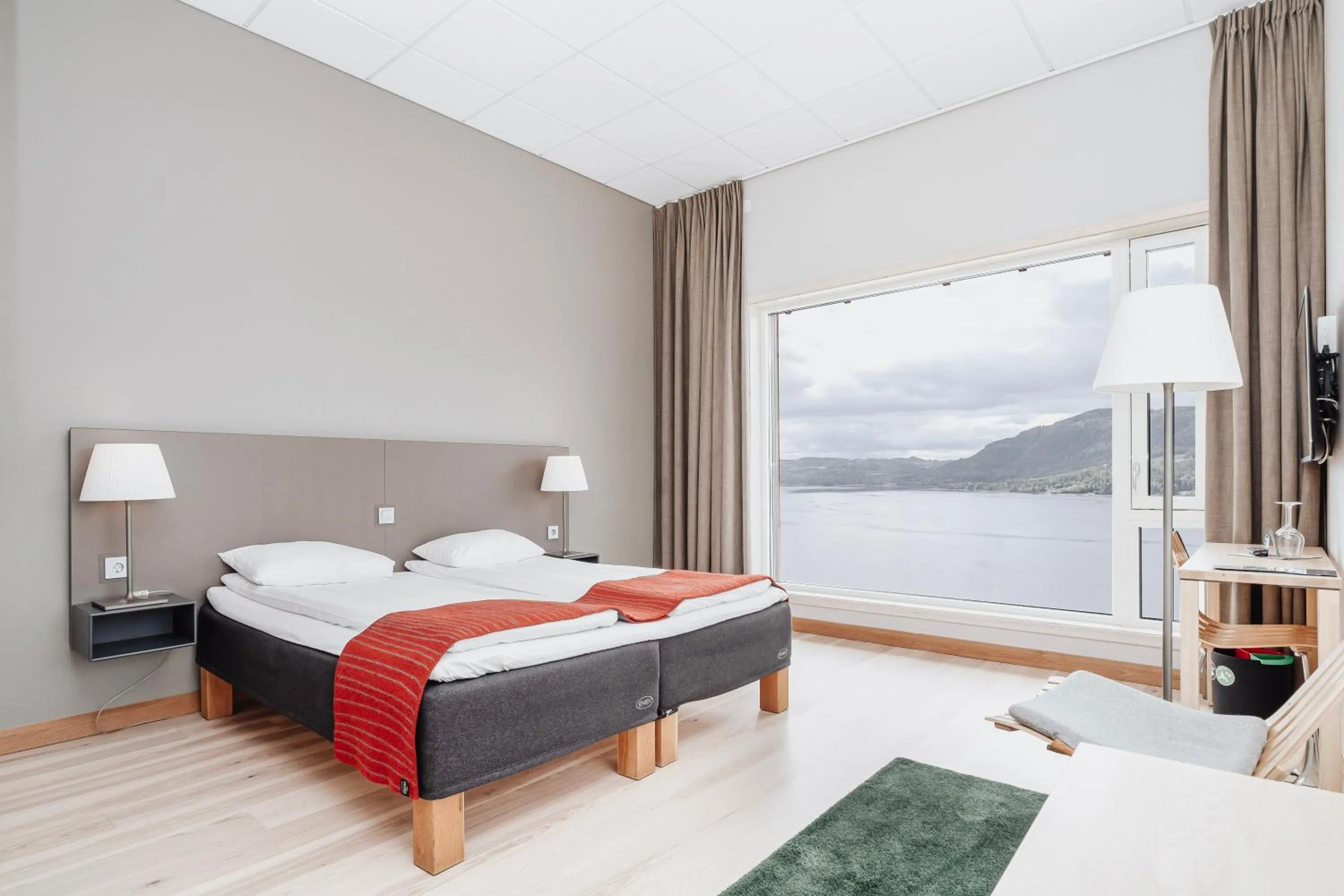 Bedroom, Bed in Wood Hotel by Frich's