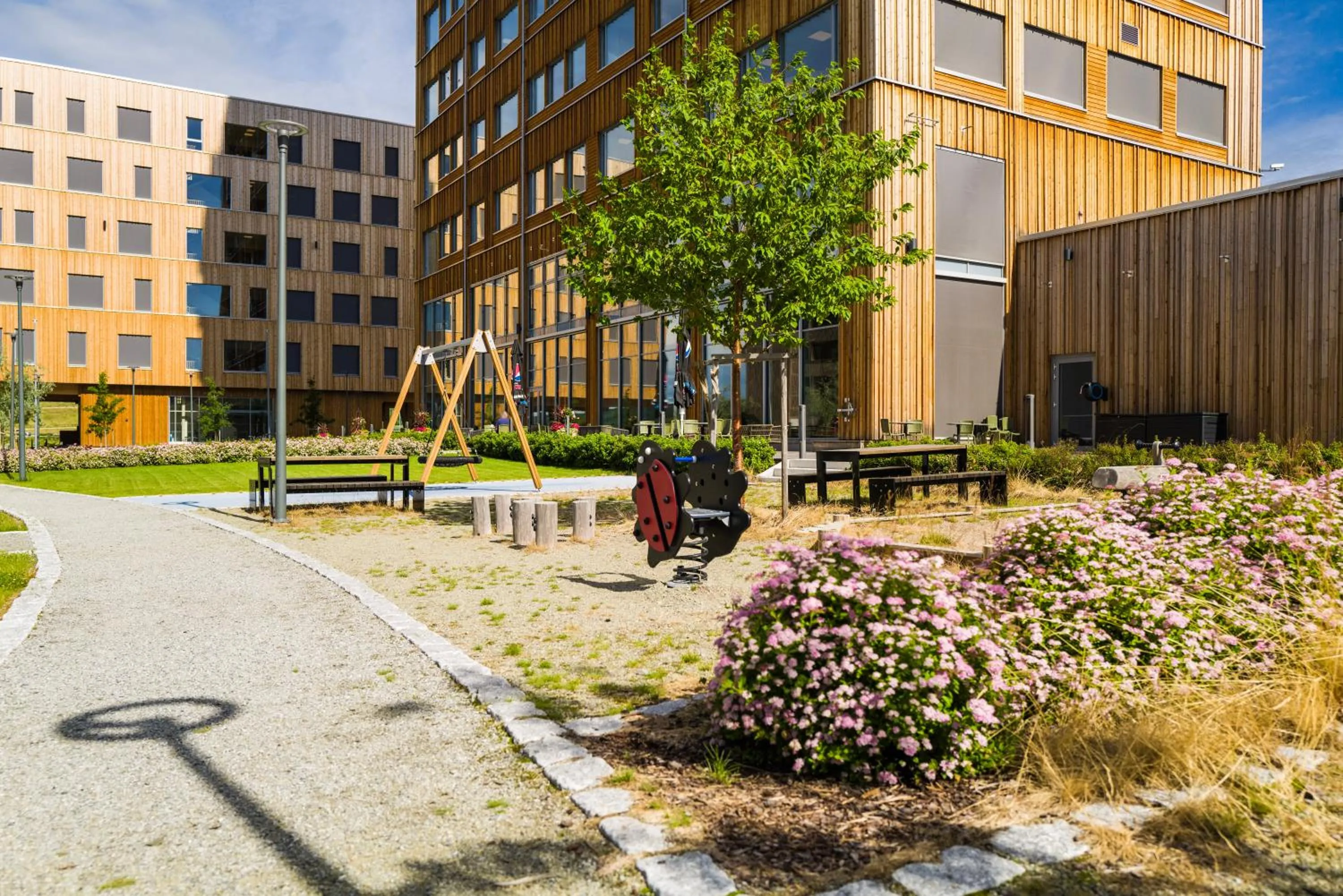 Children play ground in Wood Hotel by Frich's