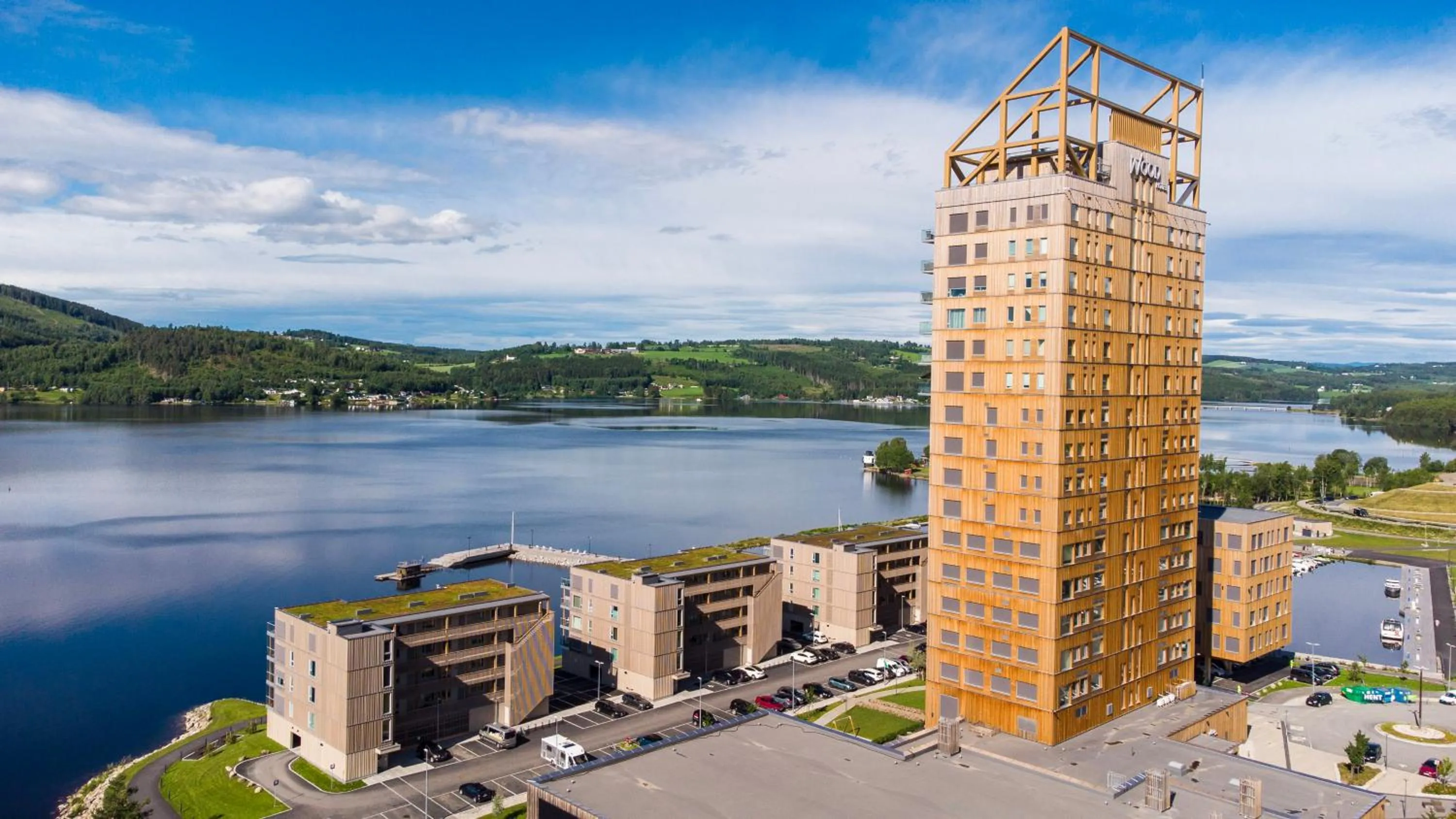 Property building in Wood Hotel by Frich's