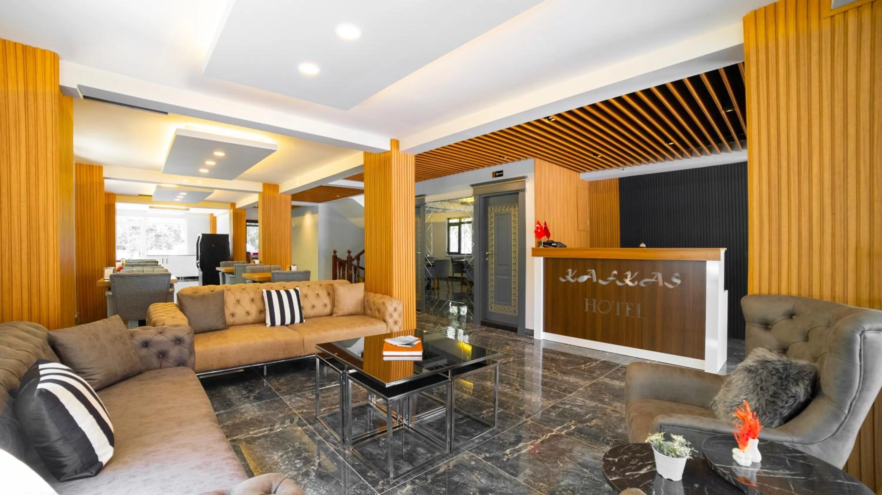 Living room in Kafkas Hotel