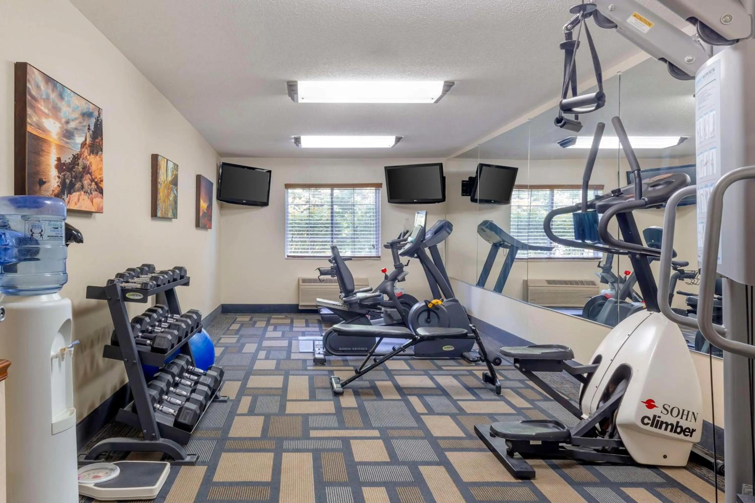 Fitness centre/facilities in Best Western Plus Berkshire Hills Inn & Suites