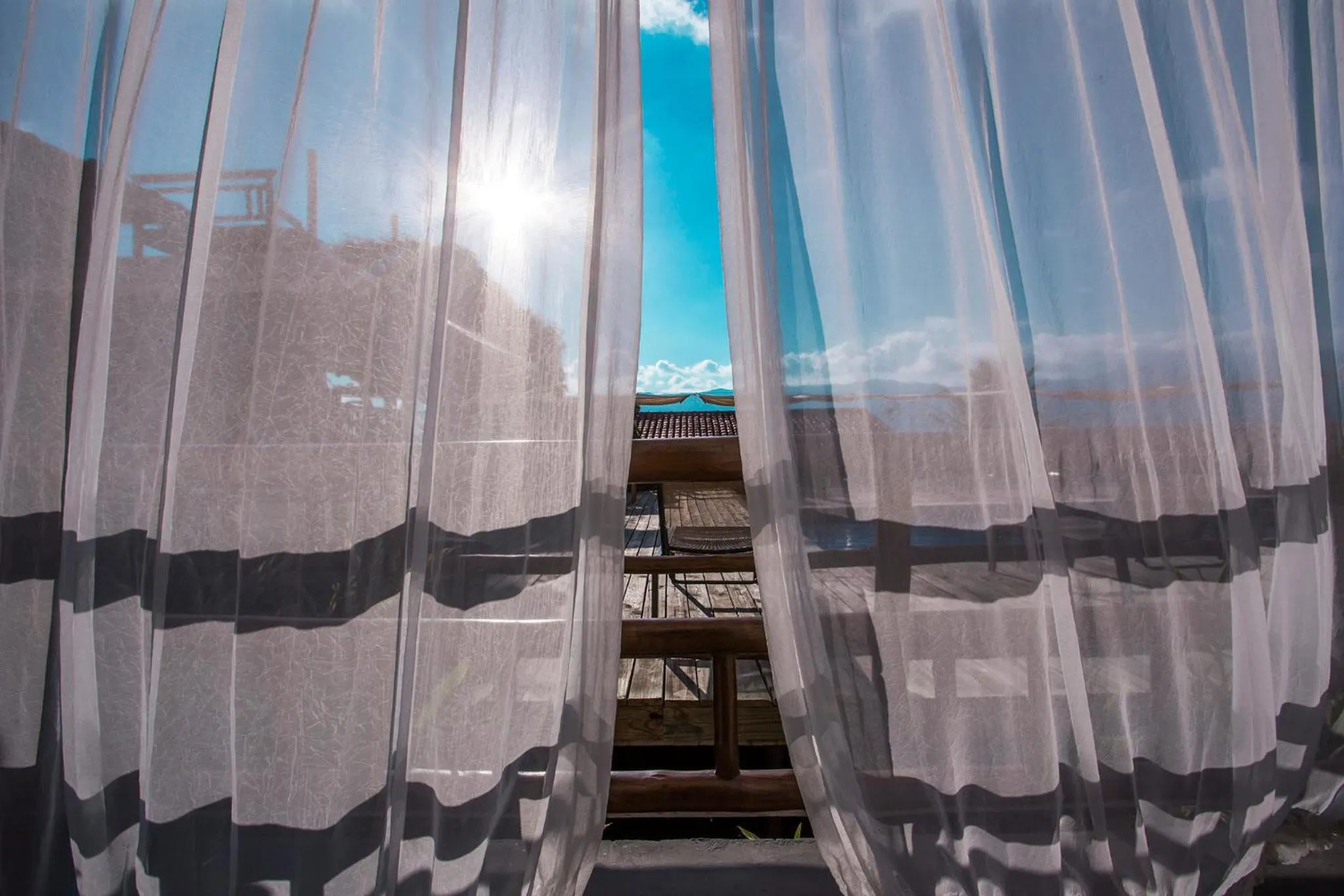 View (from property/room) in Pousada Refugio da Harmonia