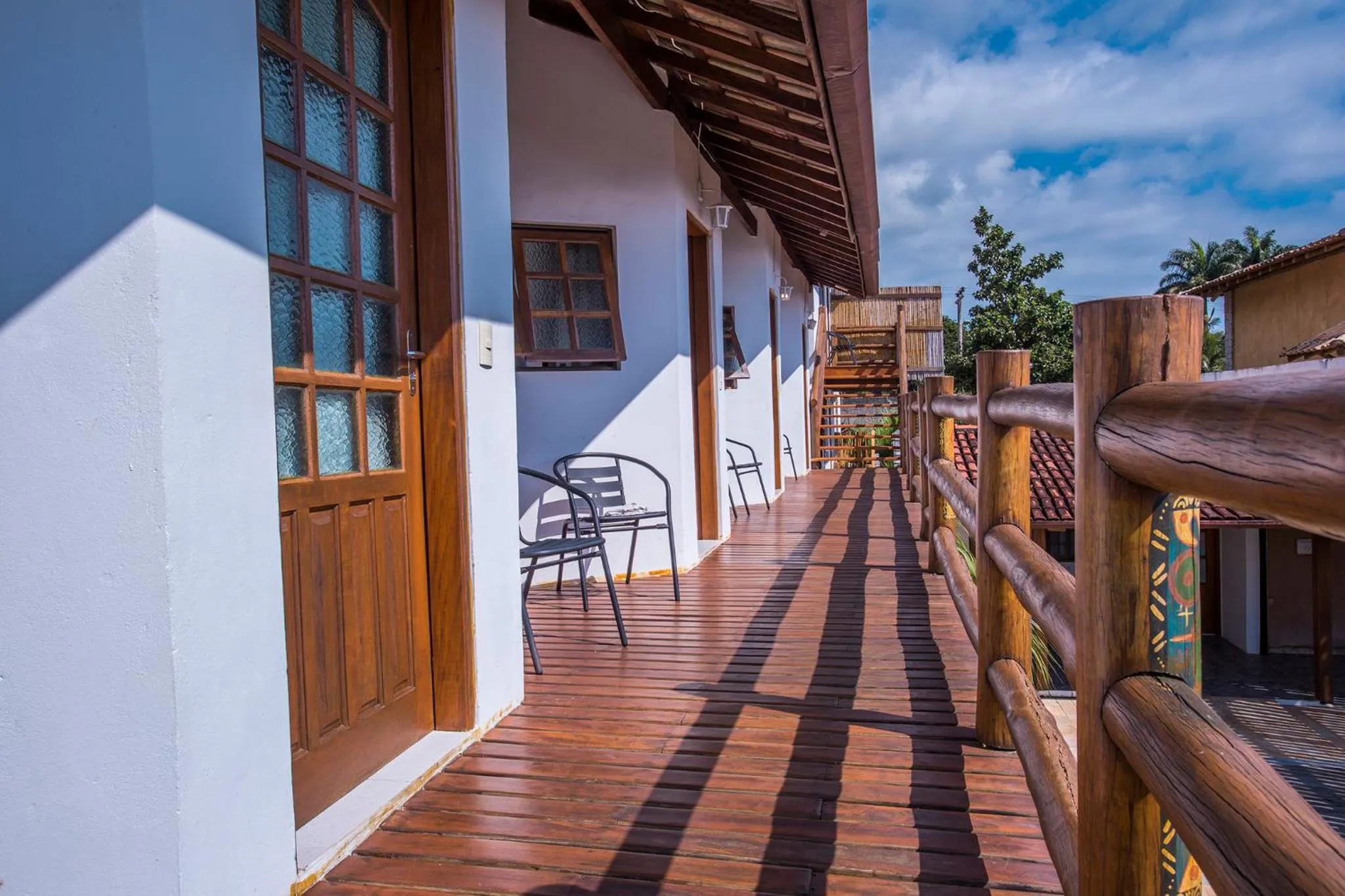 Balcony/Terrace in Pousada Refugio da Harmonia