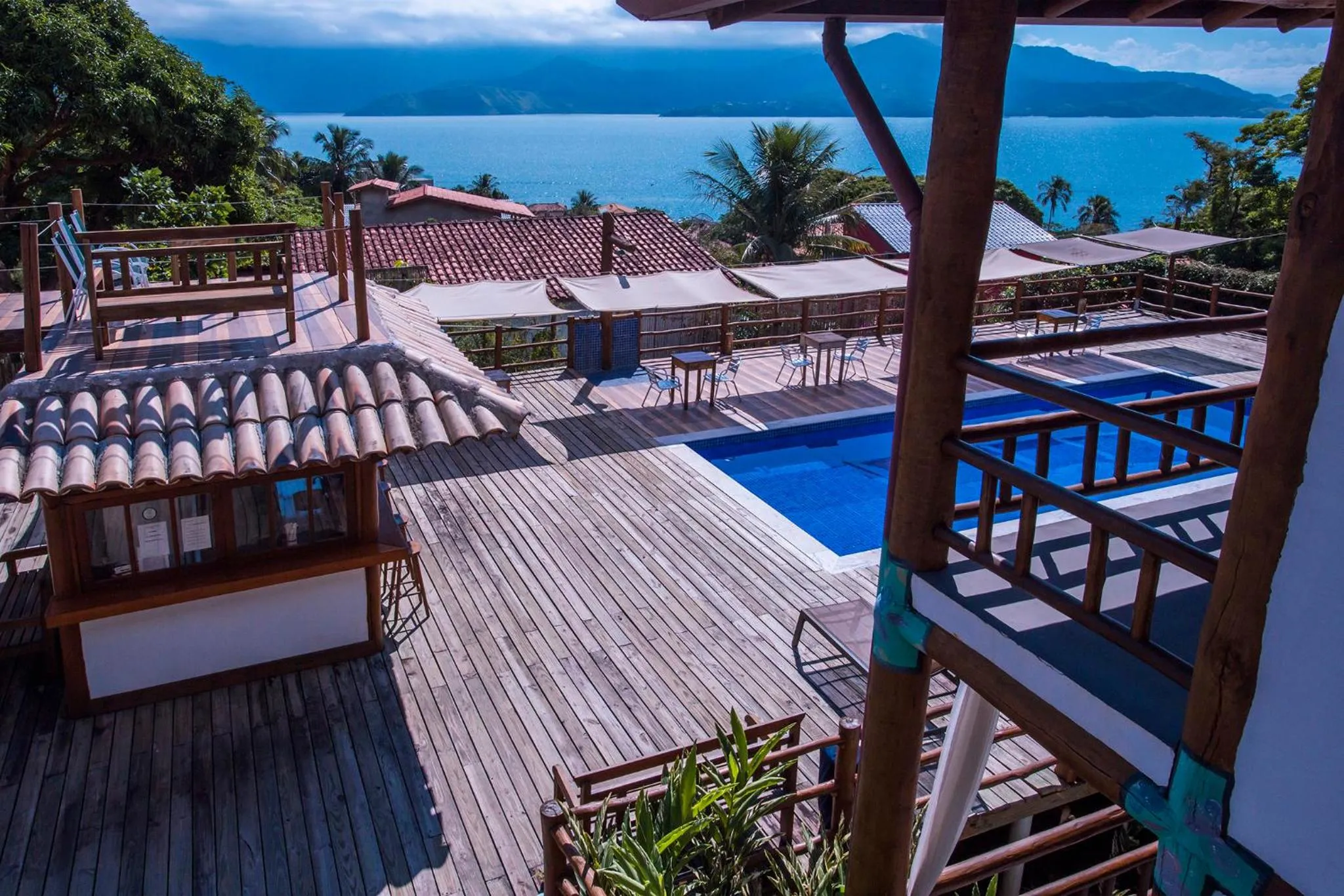 View (from property/room) in Pousada Refugio da Harmonia