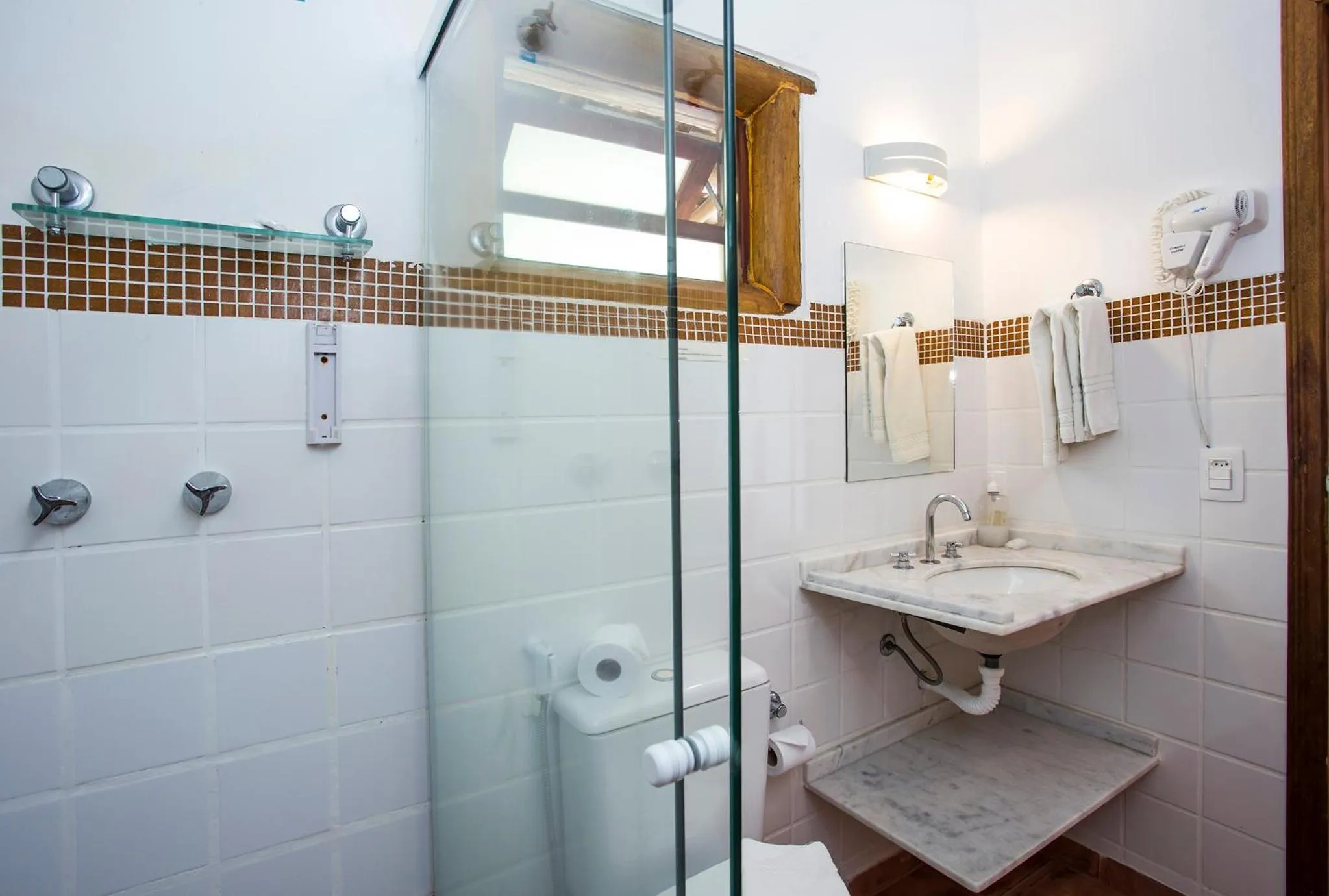 Bathroom in Pousada Refugio da Harmonia