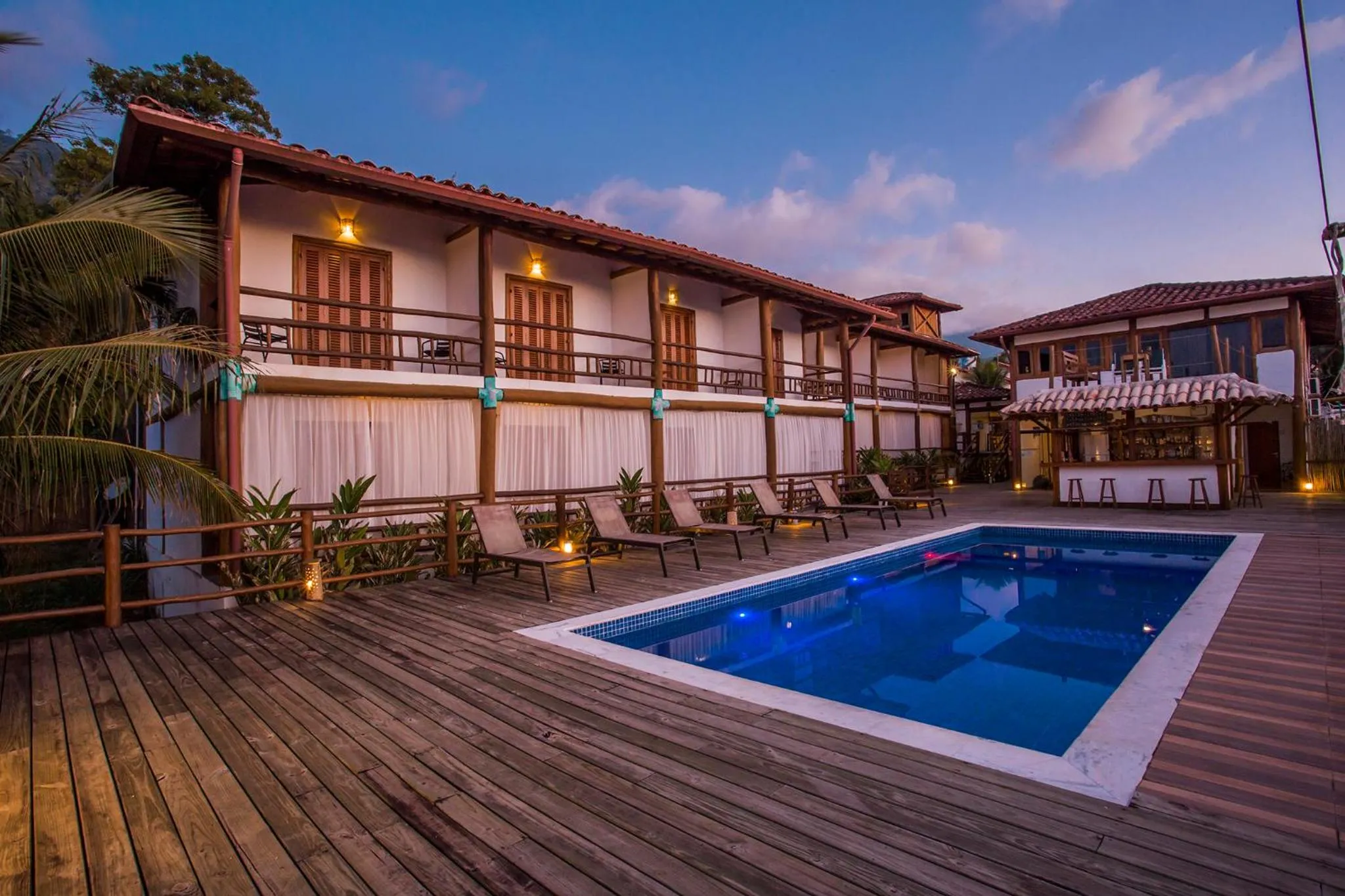 Property building in Pousada Refugio da Harmonia