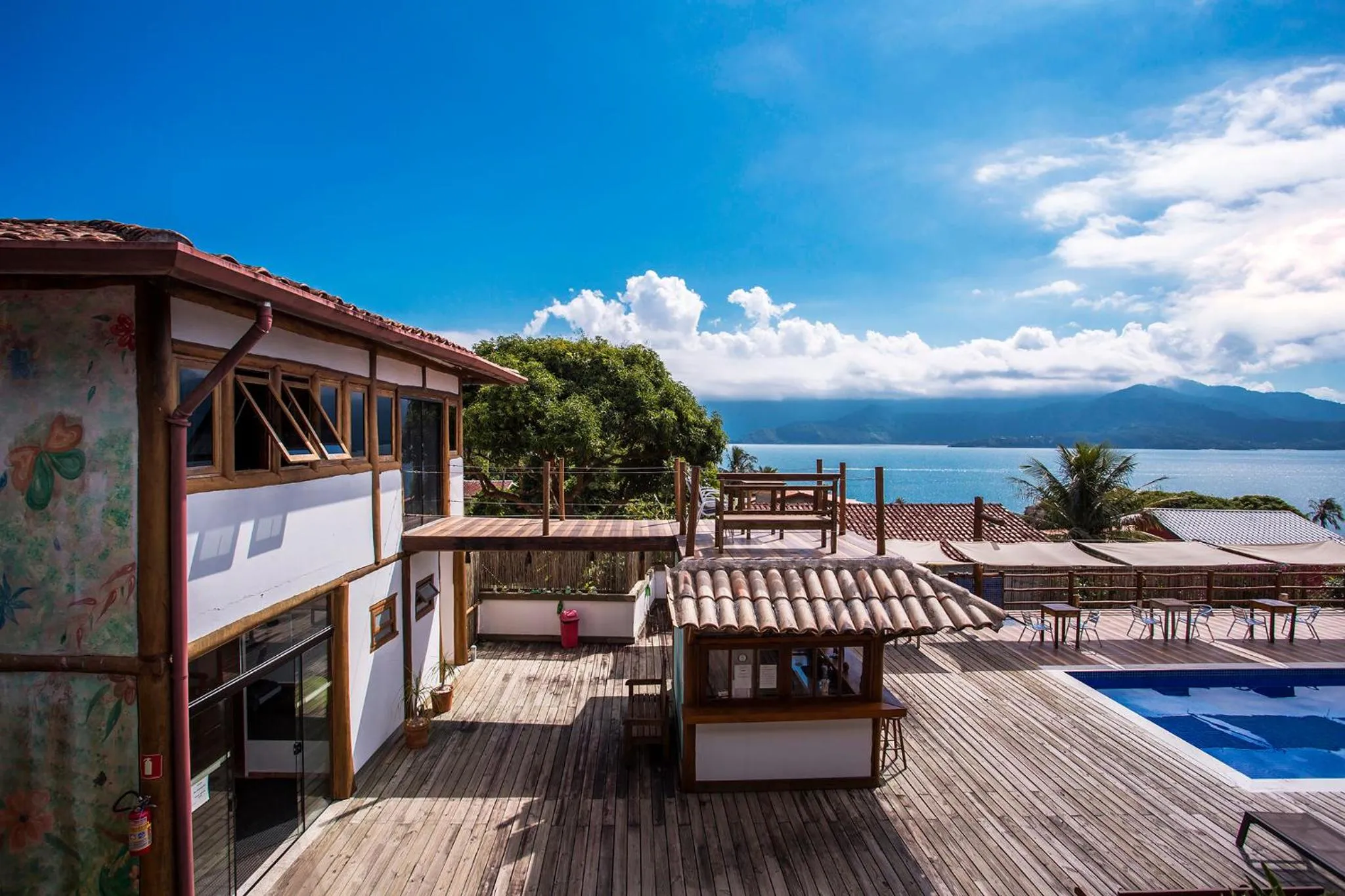 View (from property/room) in Pousada Refugio da Harmonia