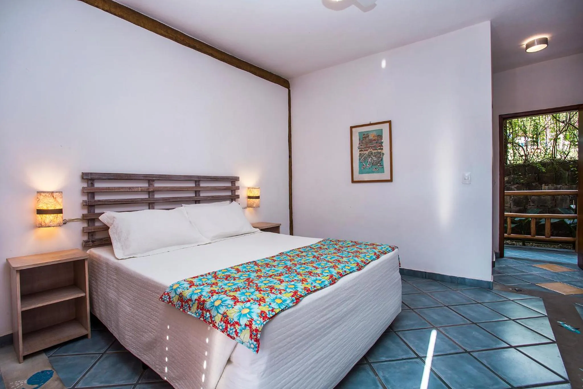 Bedroom, Bed in Pousada Refugio da Harmonia