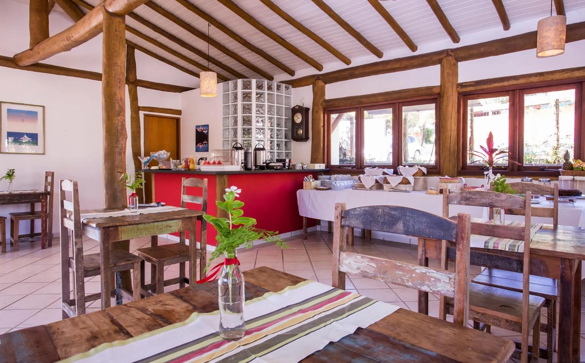 Restaurant/places to eat in Pousada Refugio da Harmonia