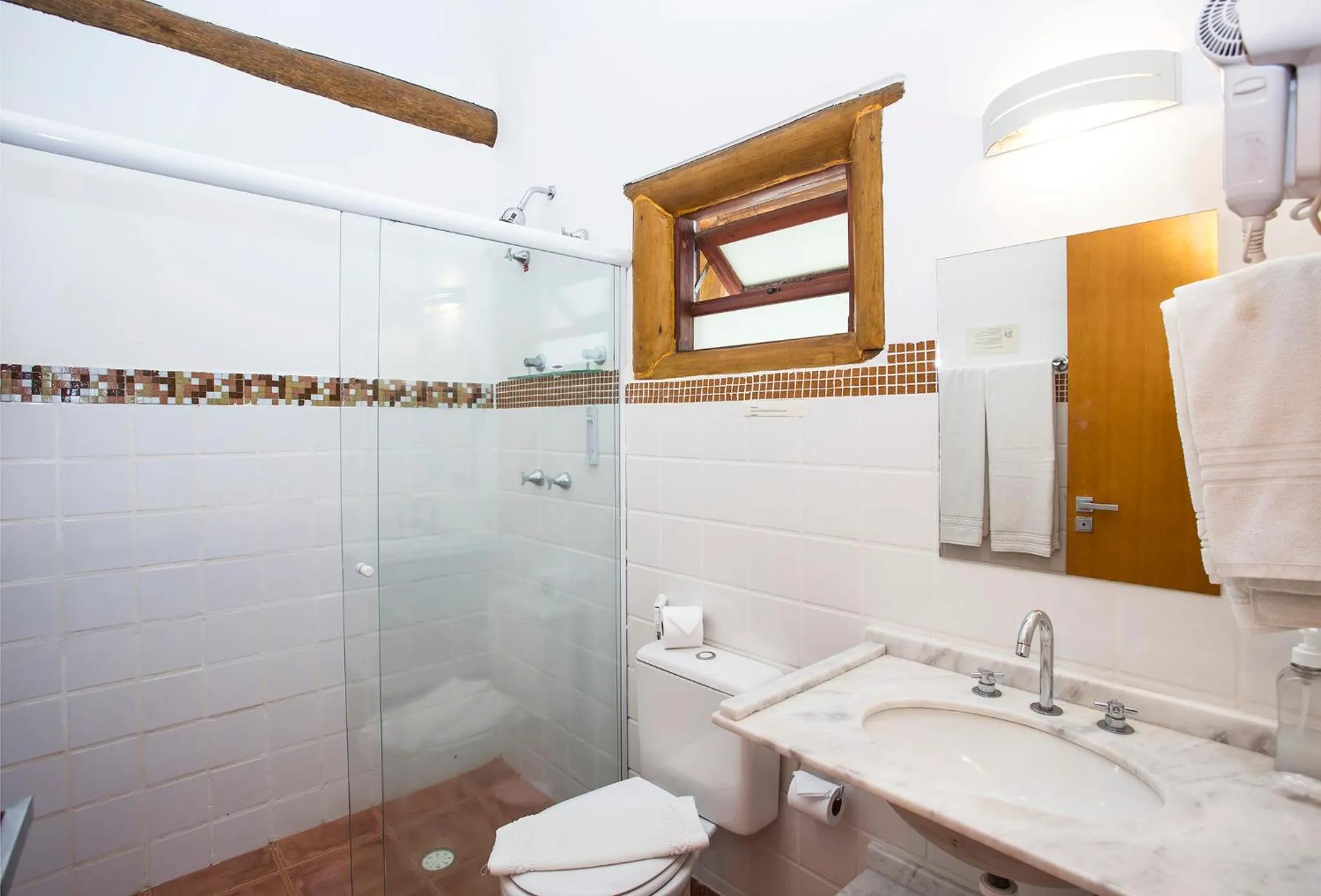 Bathroom in Pousada Refugio da Harmonia