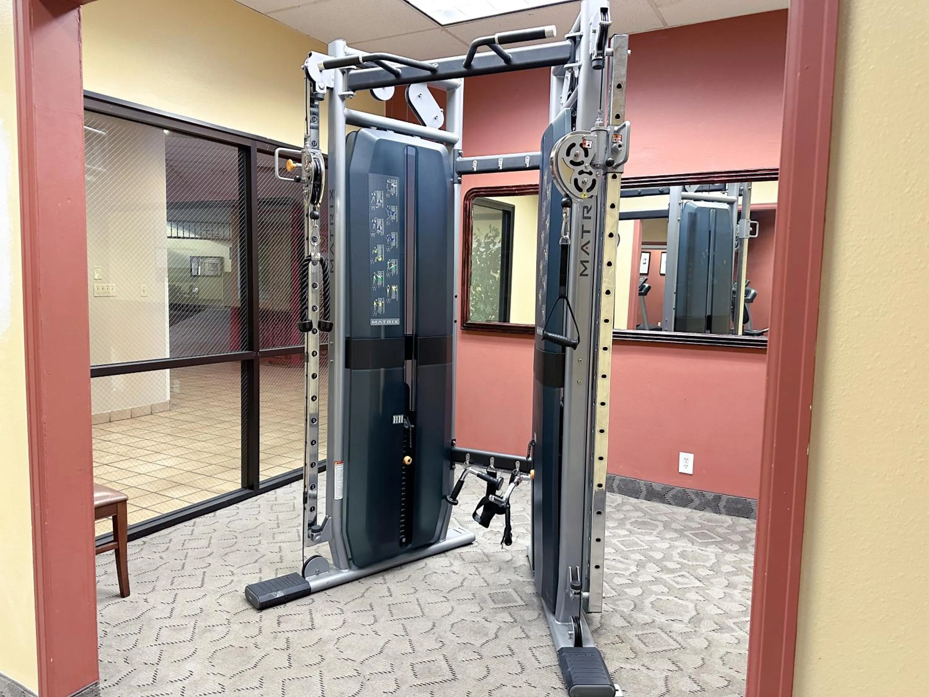 Fitness centre/facilities in Clarion Inn