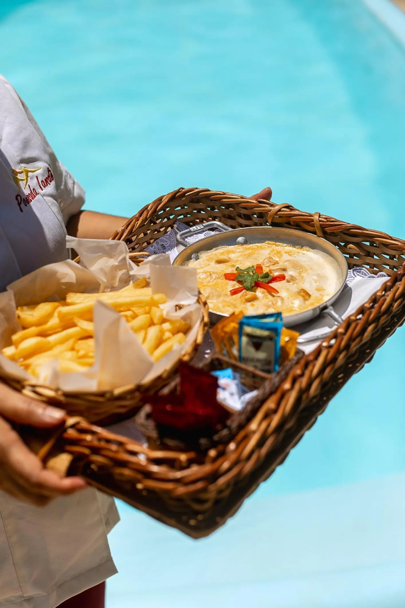 Restaurant/places to eat in Pousada Iandê