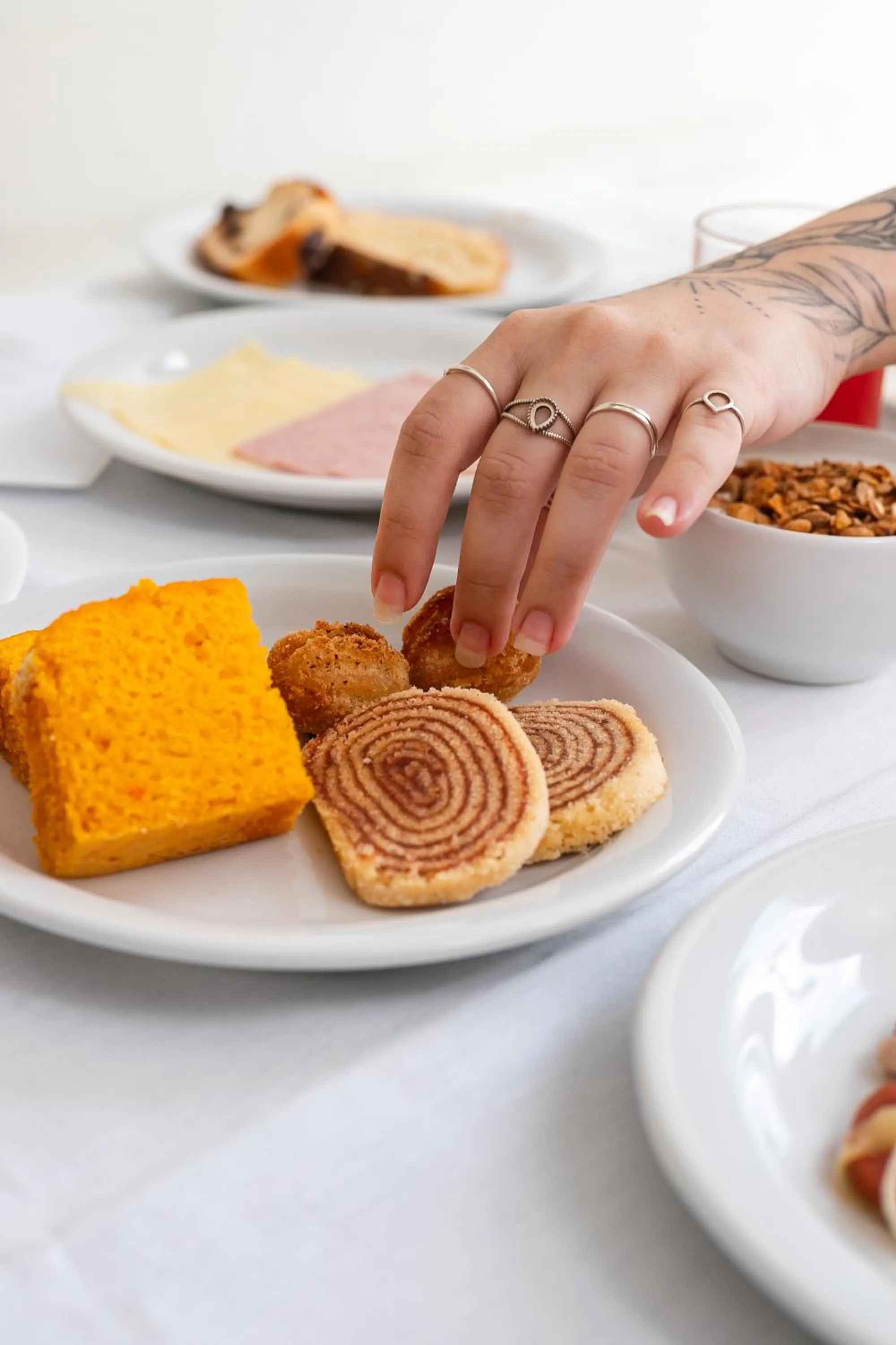 Breakfast in Pousada Iandê