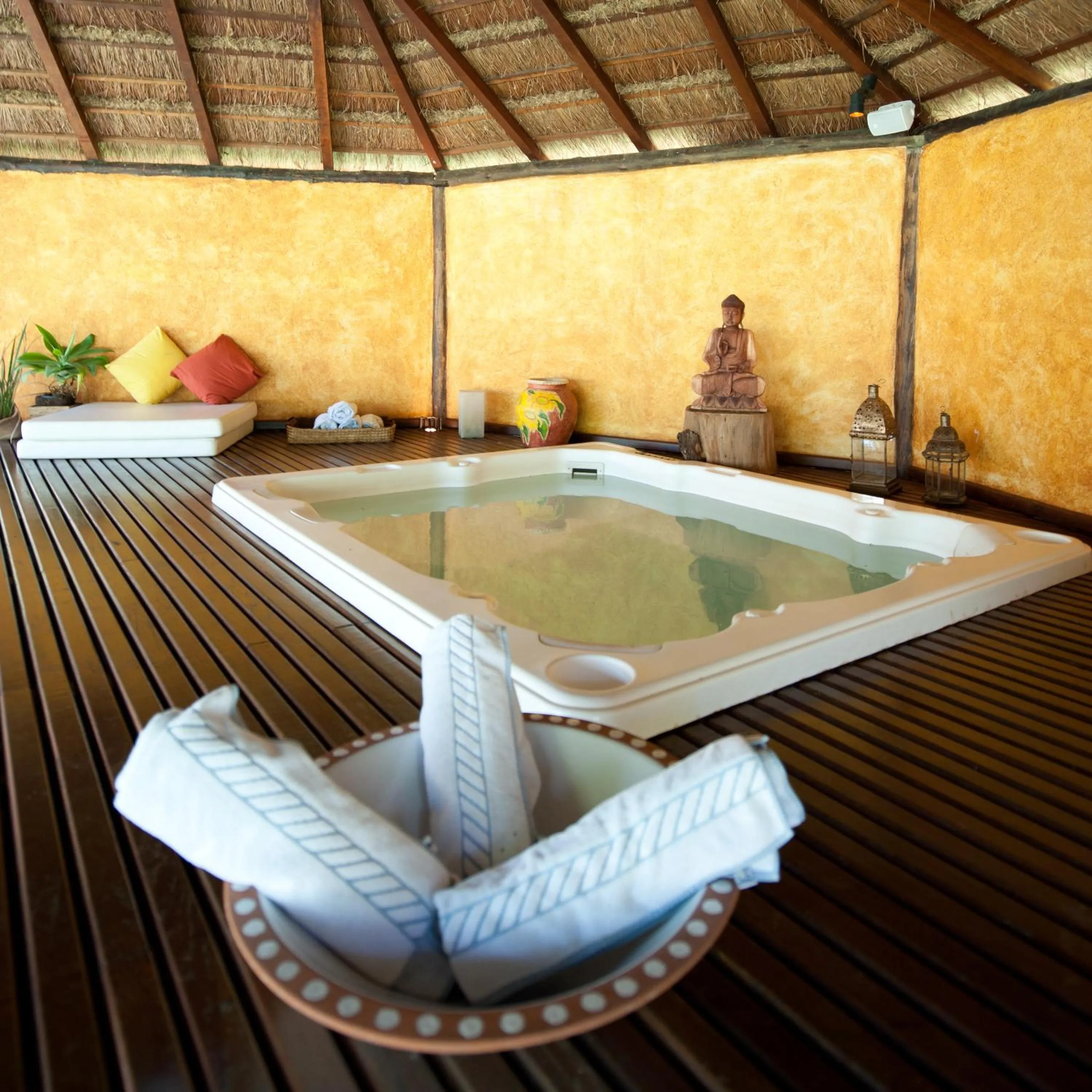 Hot Tub in Pousada Les Roches