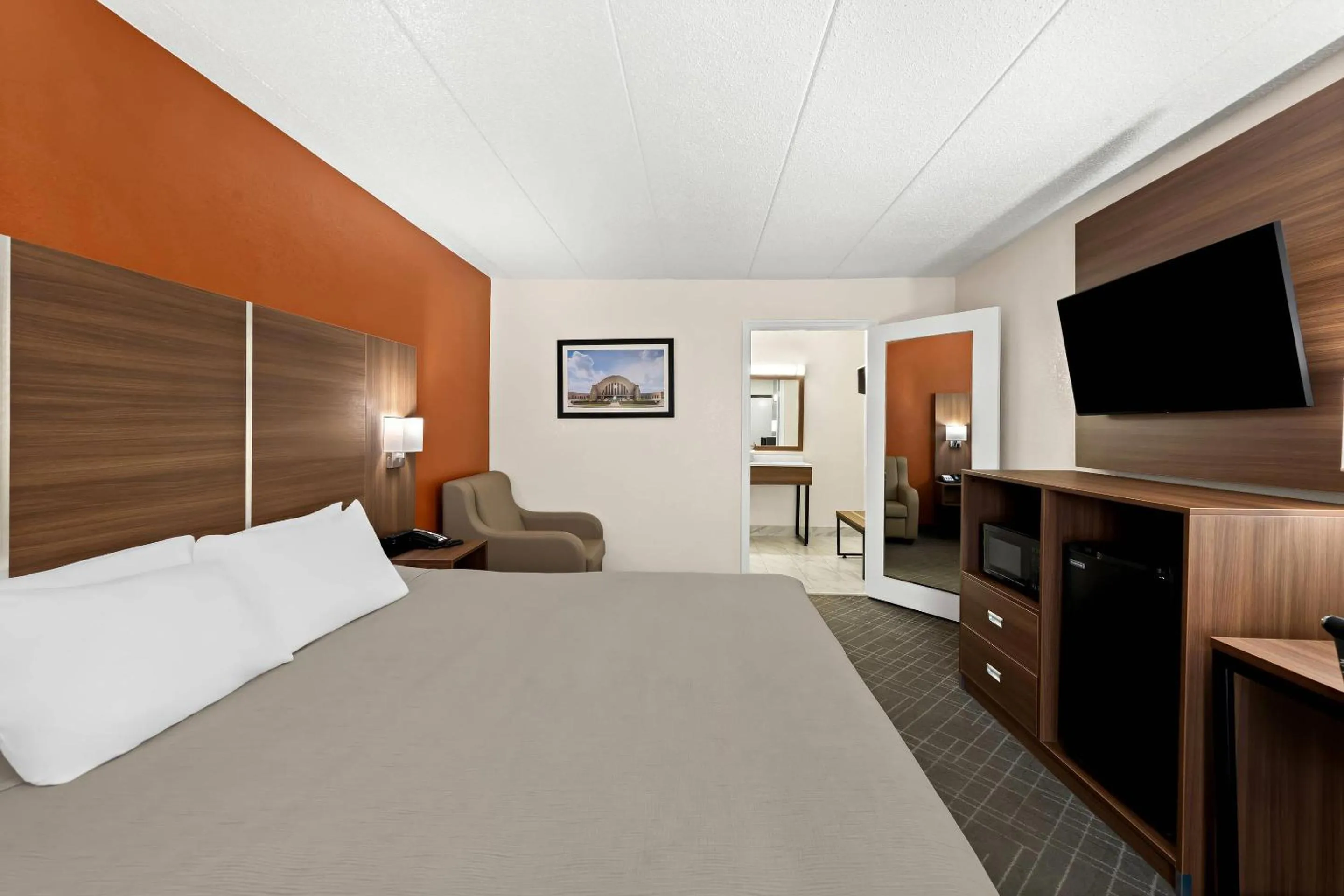 Bedroom, Bed in Quality Inn Mason Near Kings Island