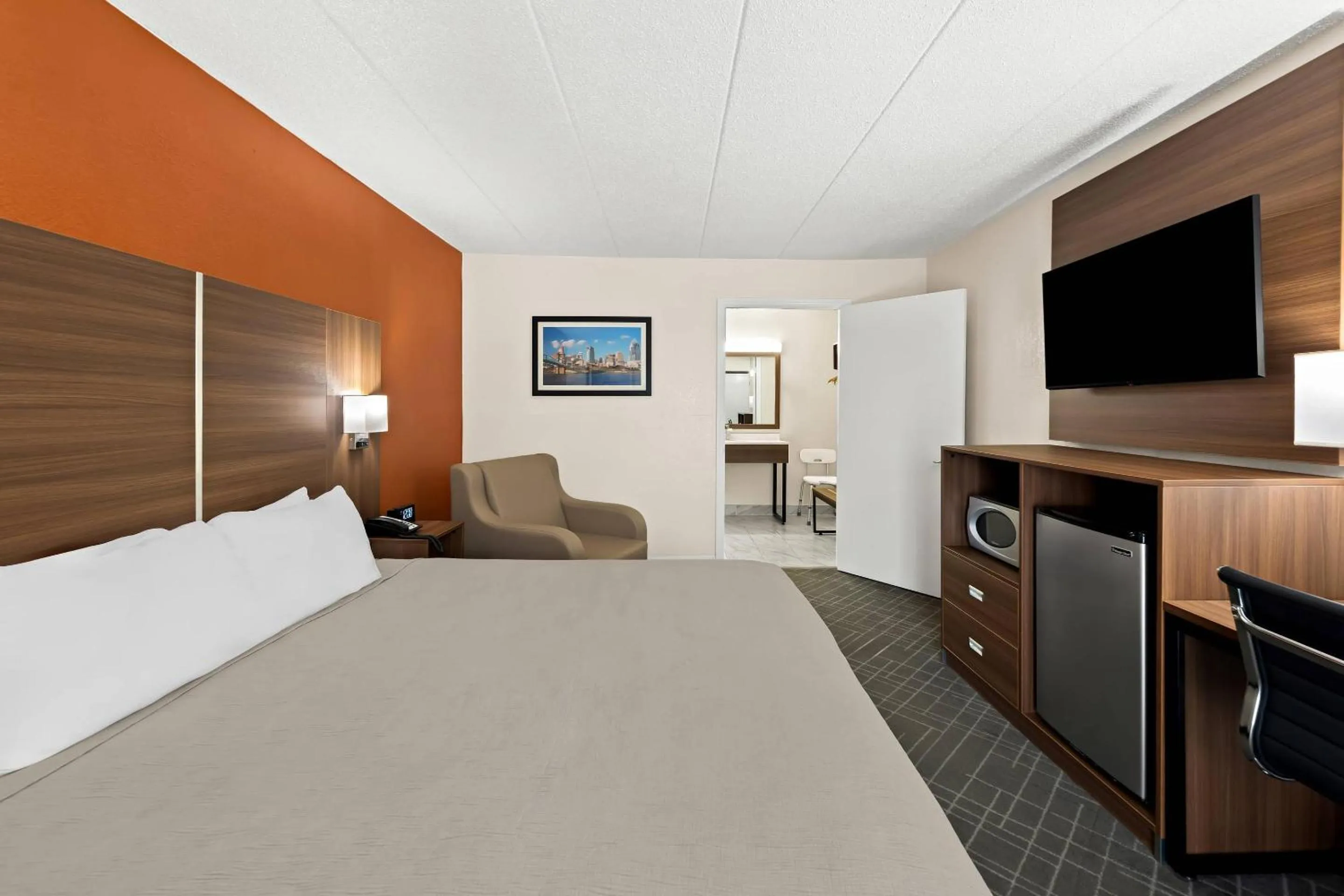 Bedroom, Bed in Quality Inn Mason Near Kings Island