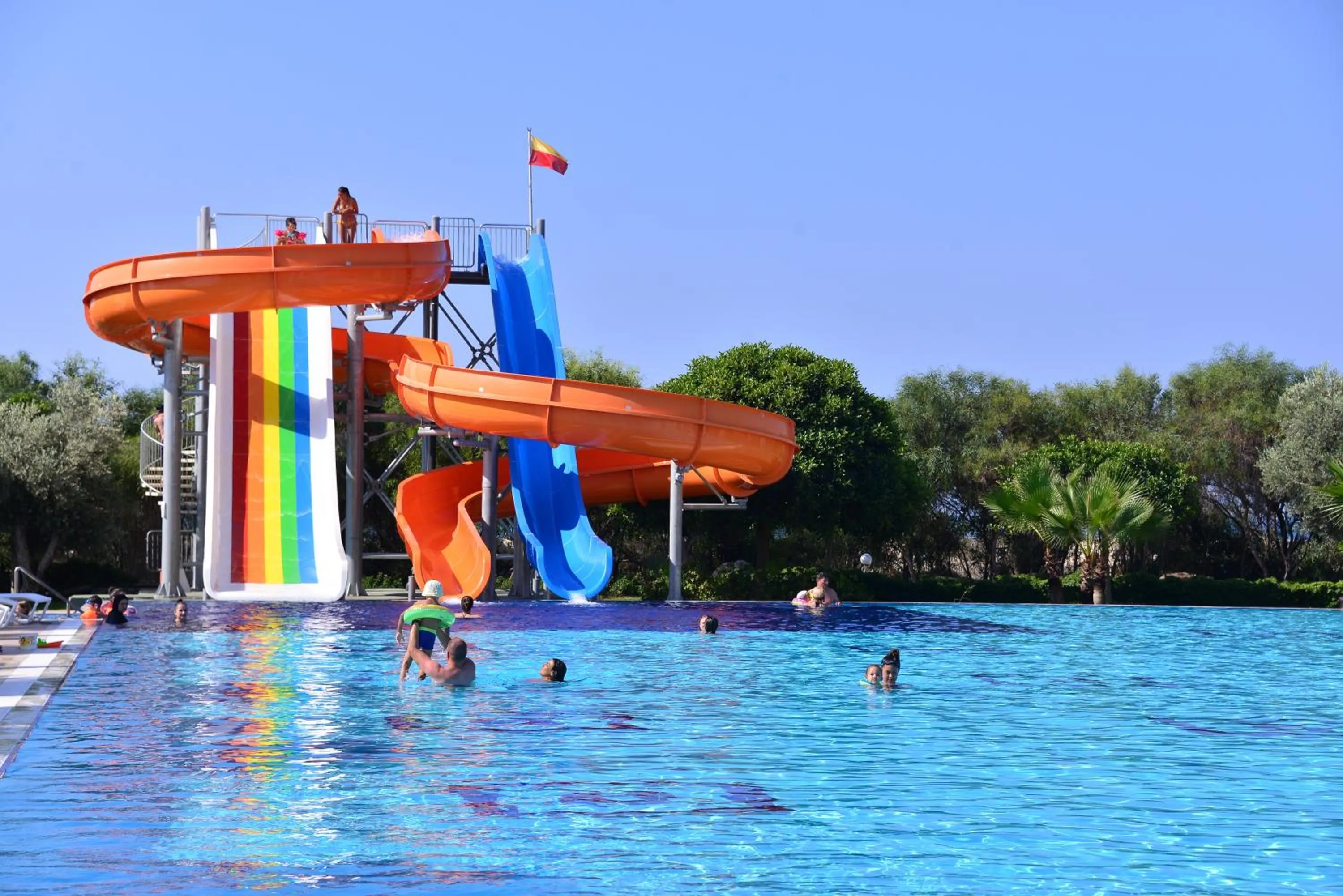 Swimming pool in Andriake Beach Club Hotel - All Inclusive