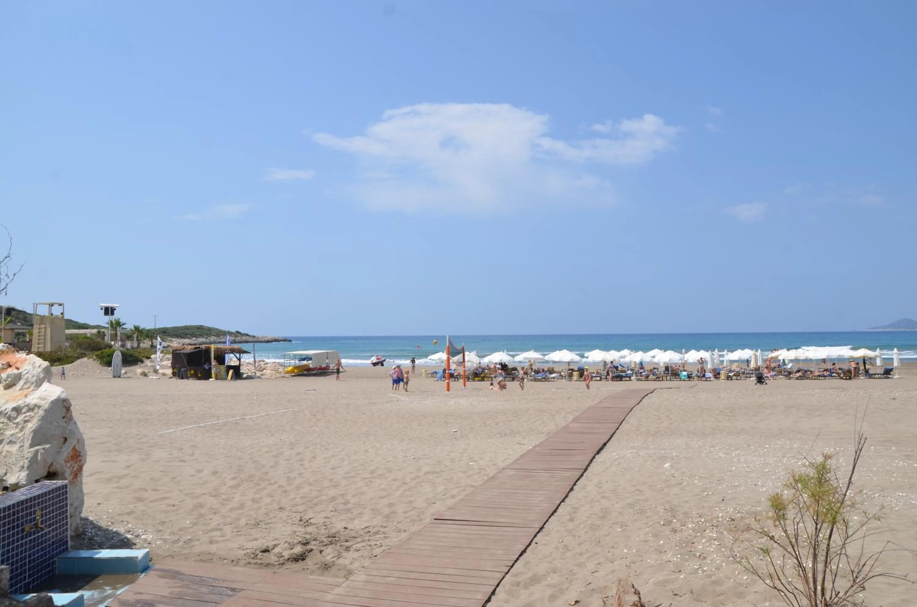 Beach in Andriake Beach Club Hotel - All Inclusive