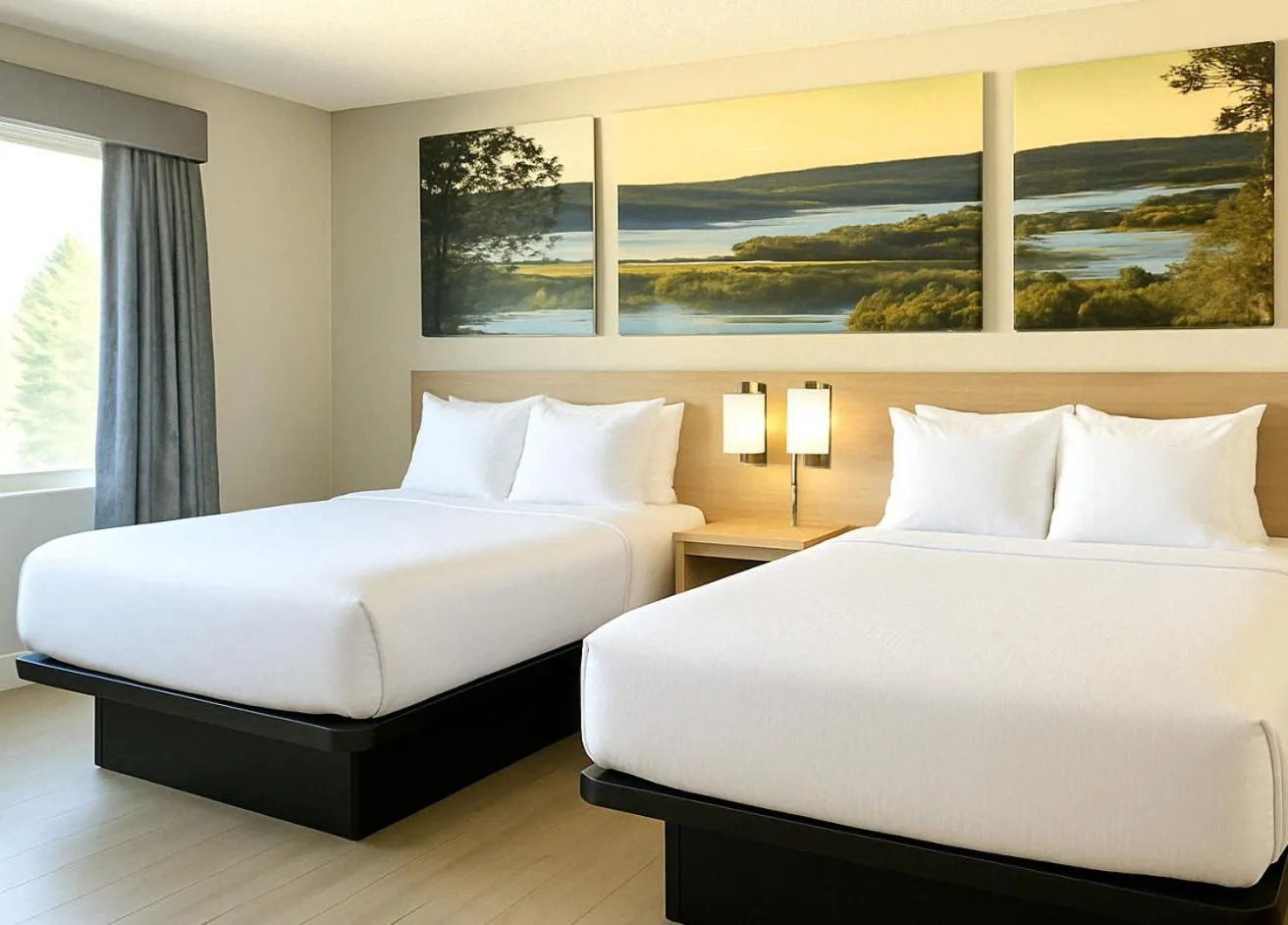 Bedroom, Bed in Fergus Inn