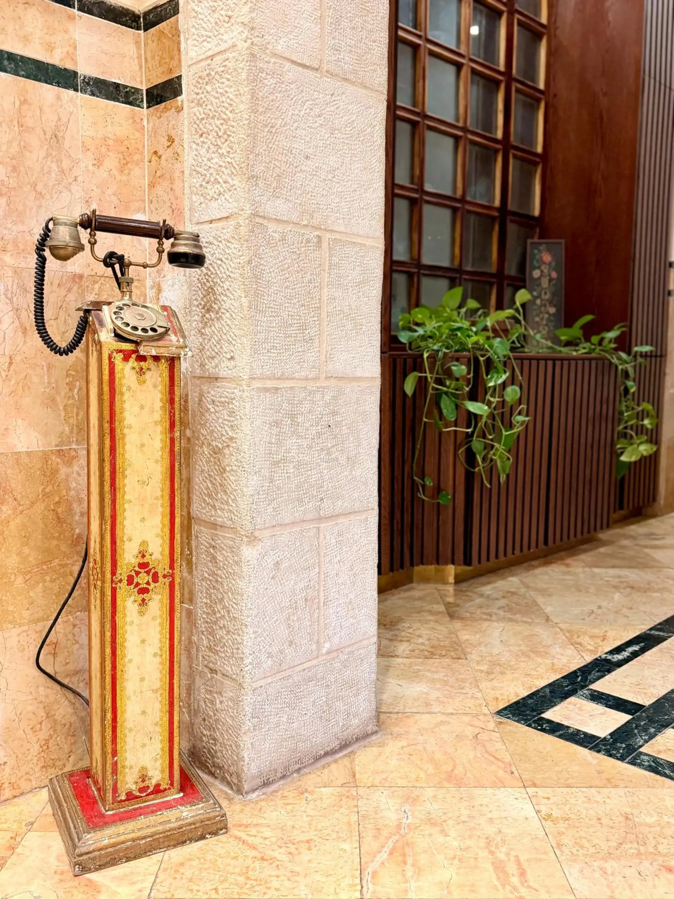 Lobby or reception in Christmas Hotel - Jerusalem Lobby or reception in Christmas Hotel - Jerusalem