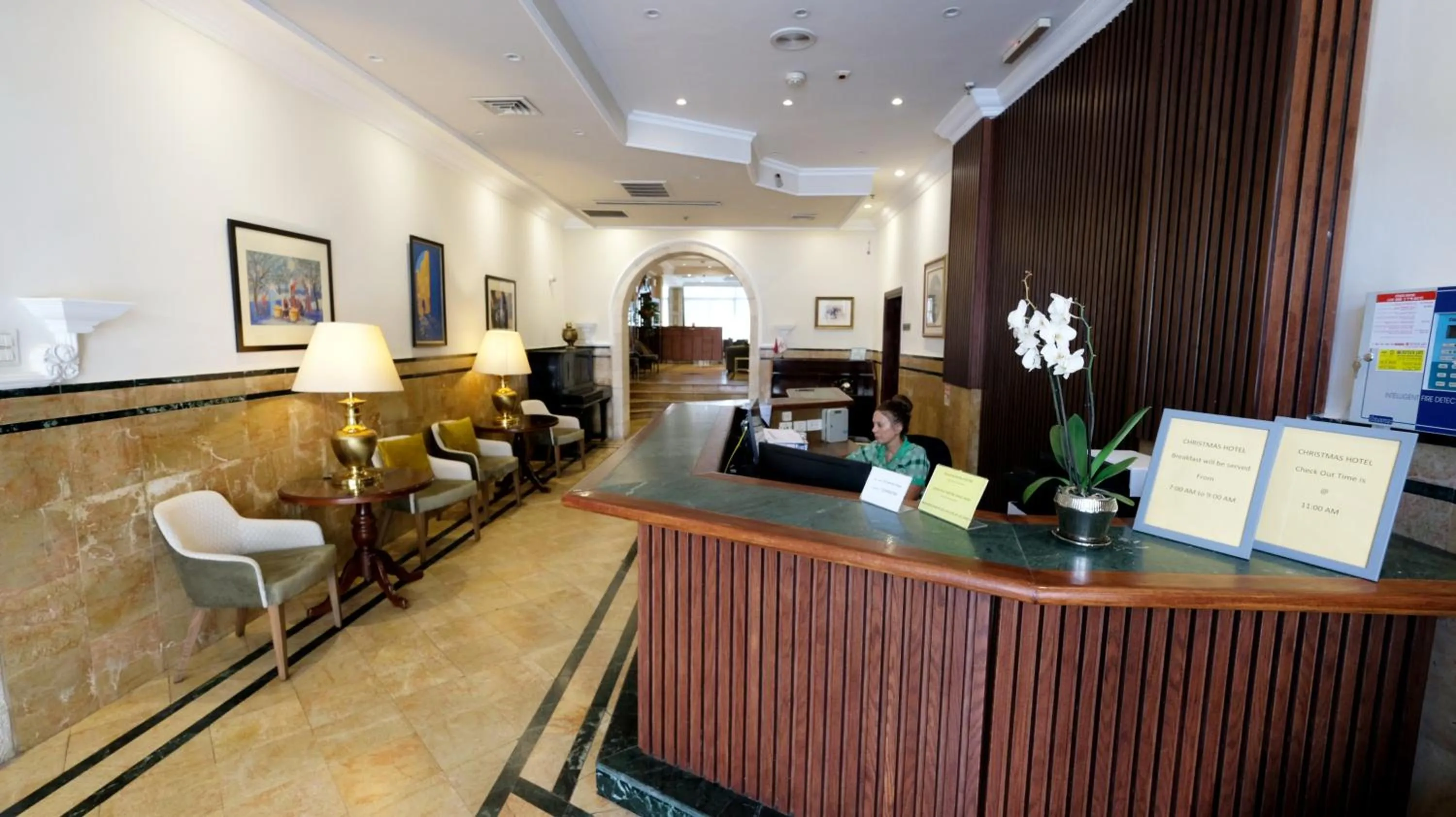 Lobby or reception, Lobby/Reception in Christmas Hotel - Jerusalem