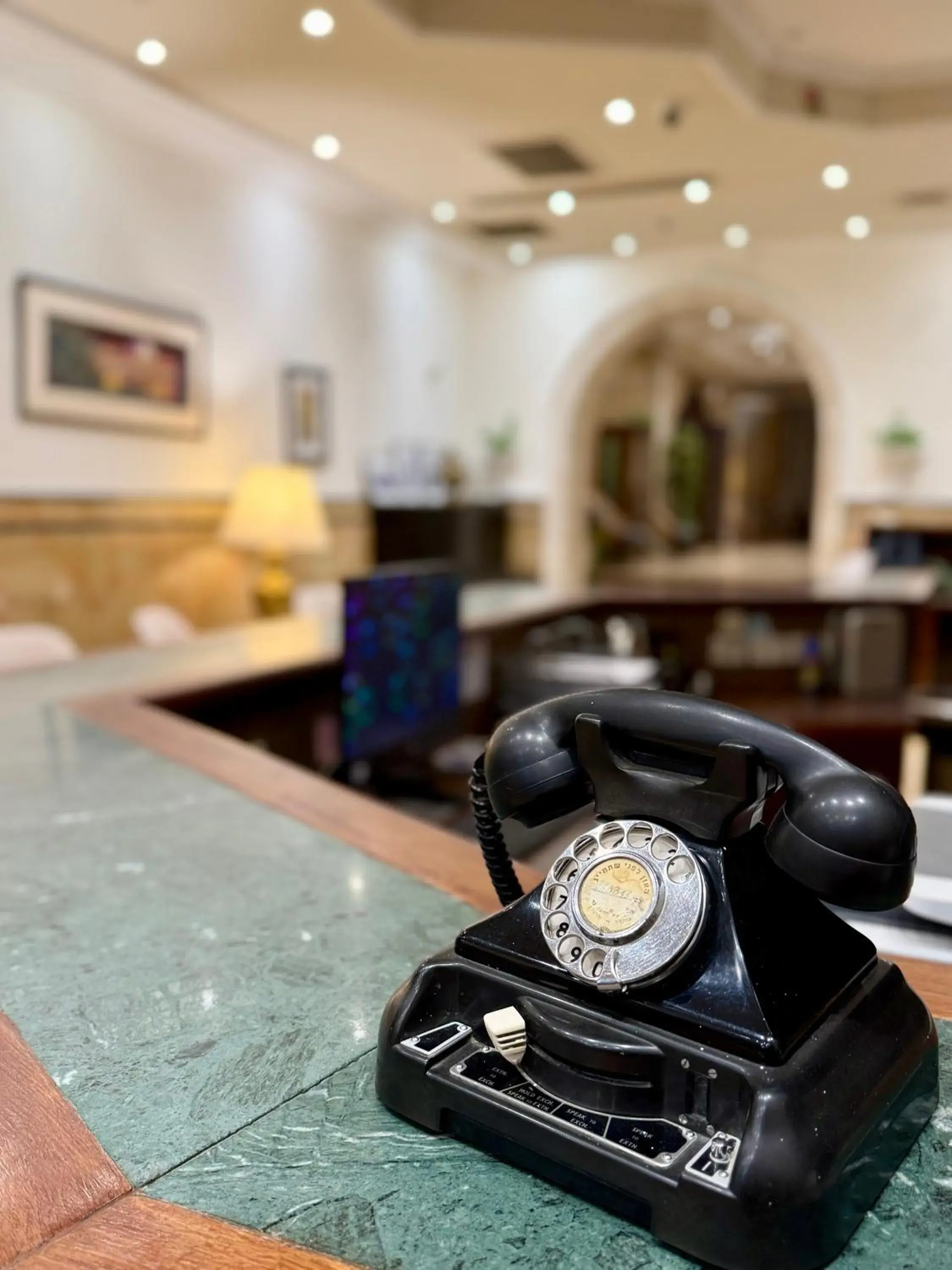 Lobby or reception in Christmas Hotel - Jerusalem Lobby or reception in Christmas Hotel - Jerusalem