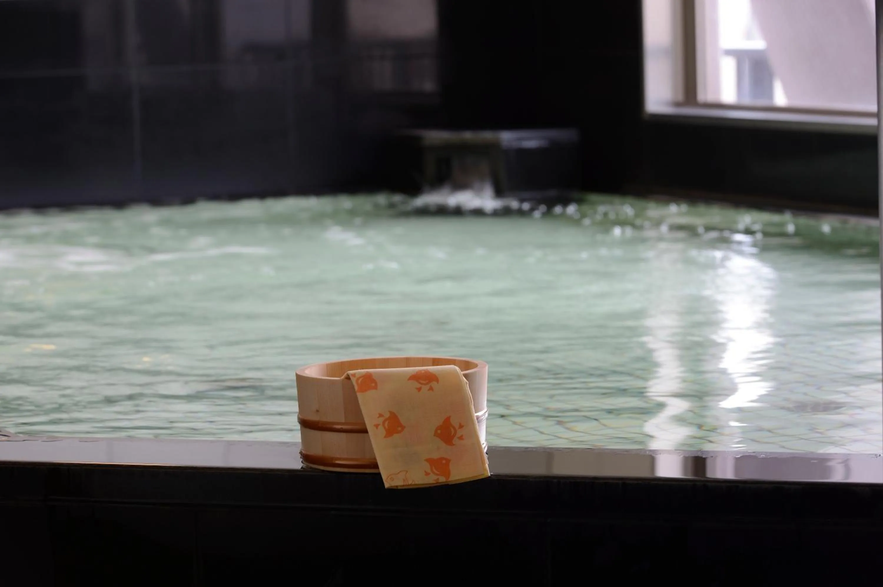 Hot Spring Bath in Natural Hot Spring Midosuji Hotel