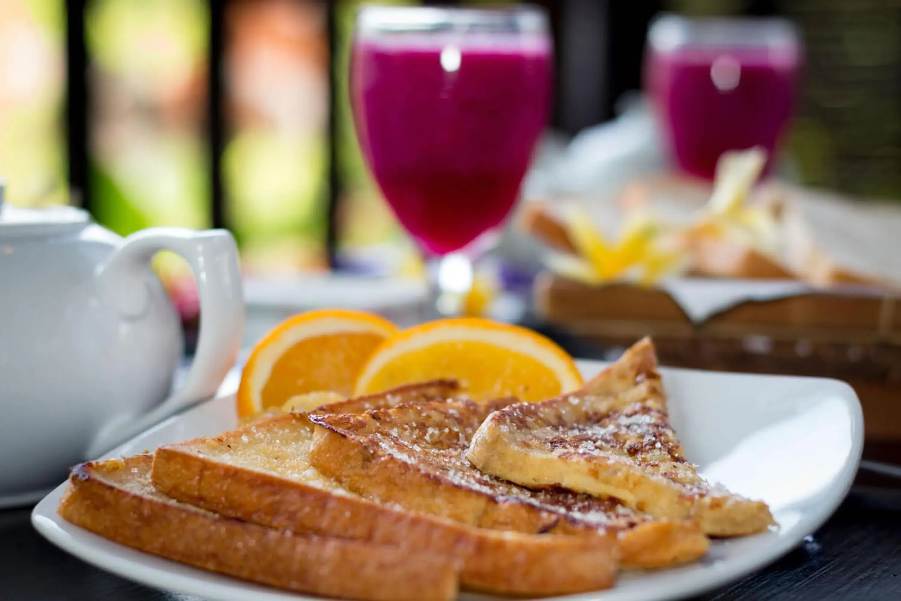 Breakfast in Tropical Bali Hotel Breakfast in Tropical Bali Hotel