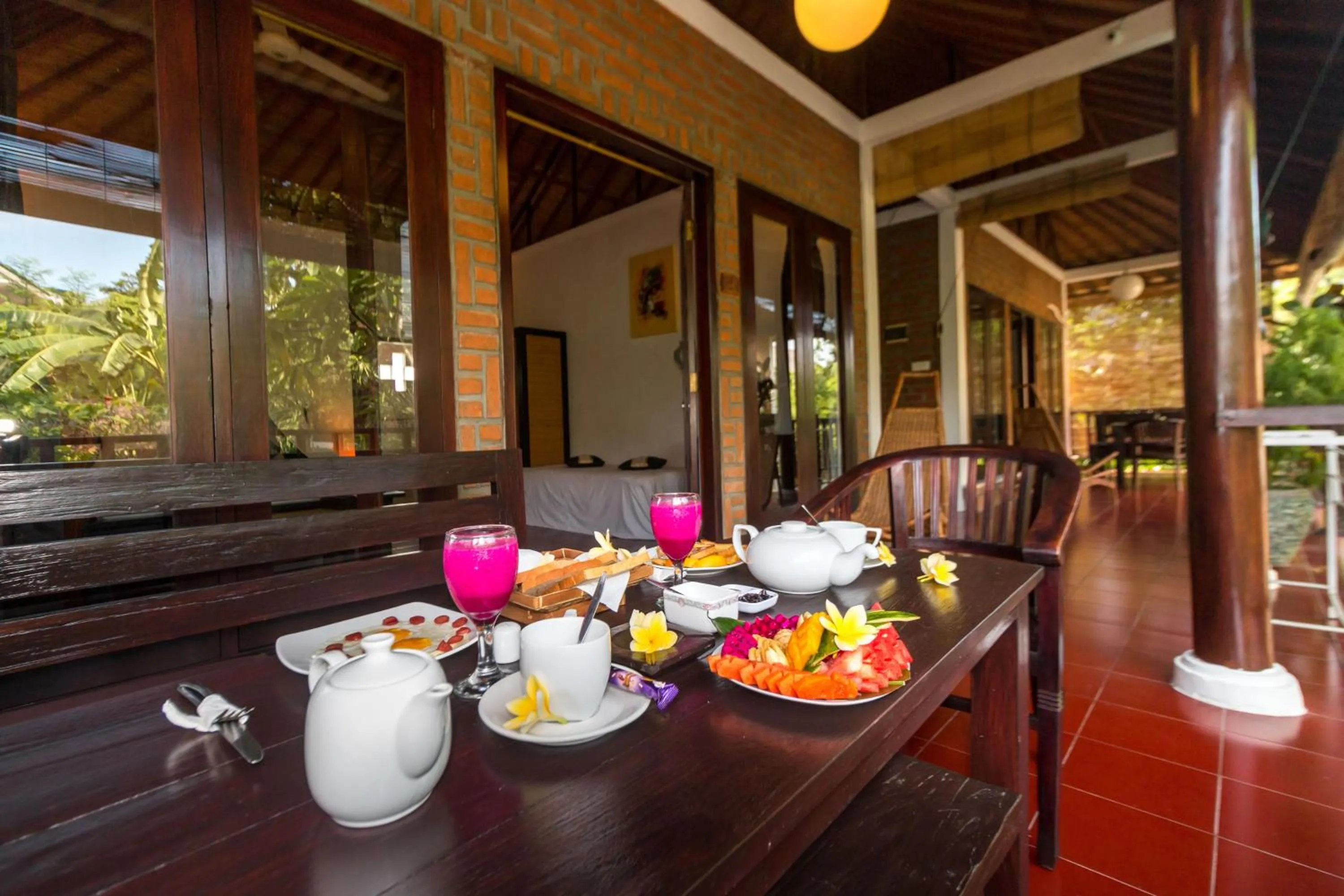 Balcony/Terrace in Tropical Bali Hotel