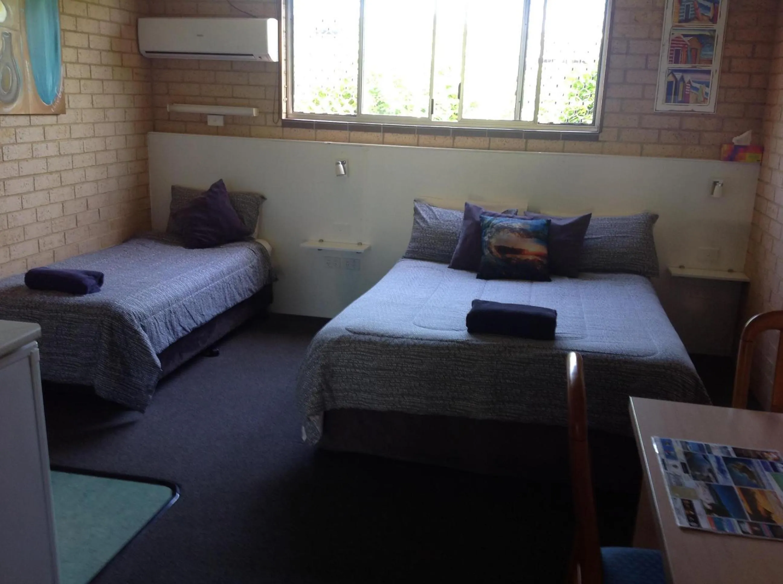 Bed in Avlon Gardens Motel