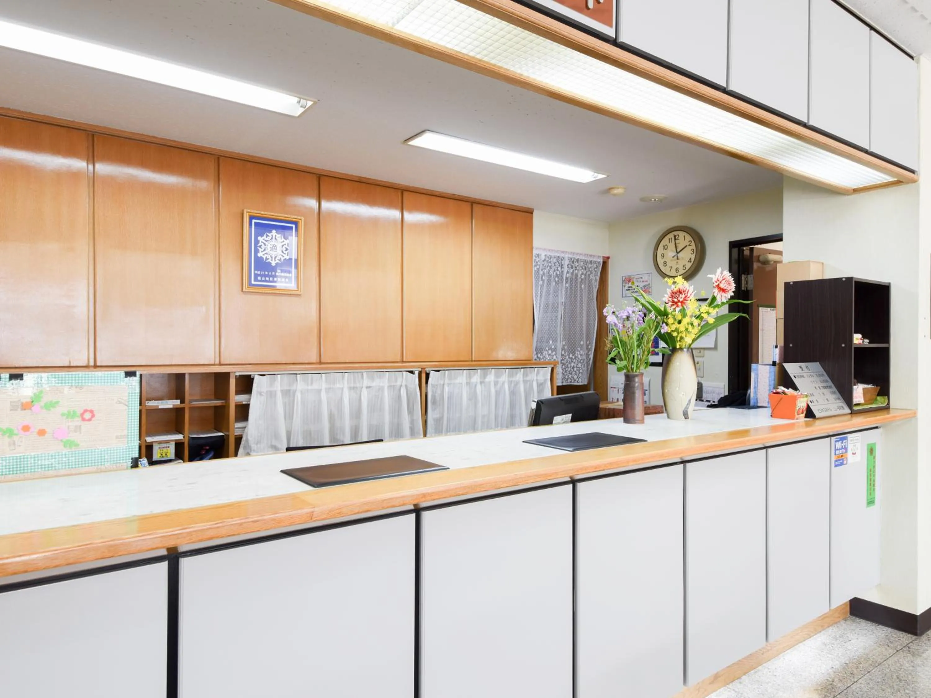 Lobby or reception in Business Hotel New Nagawajima