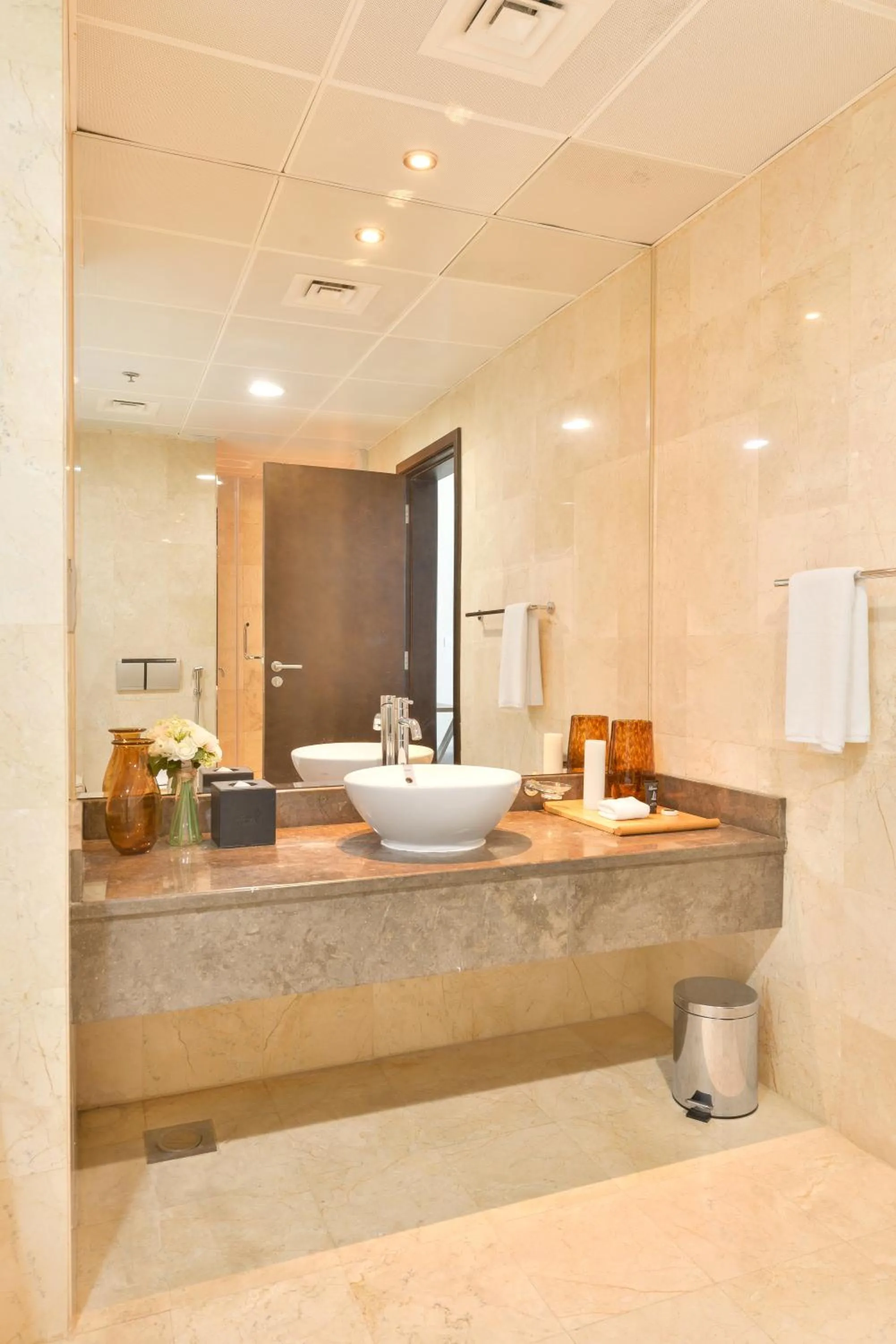 Bathroom in Nassima Tower Hotel Apartments
